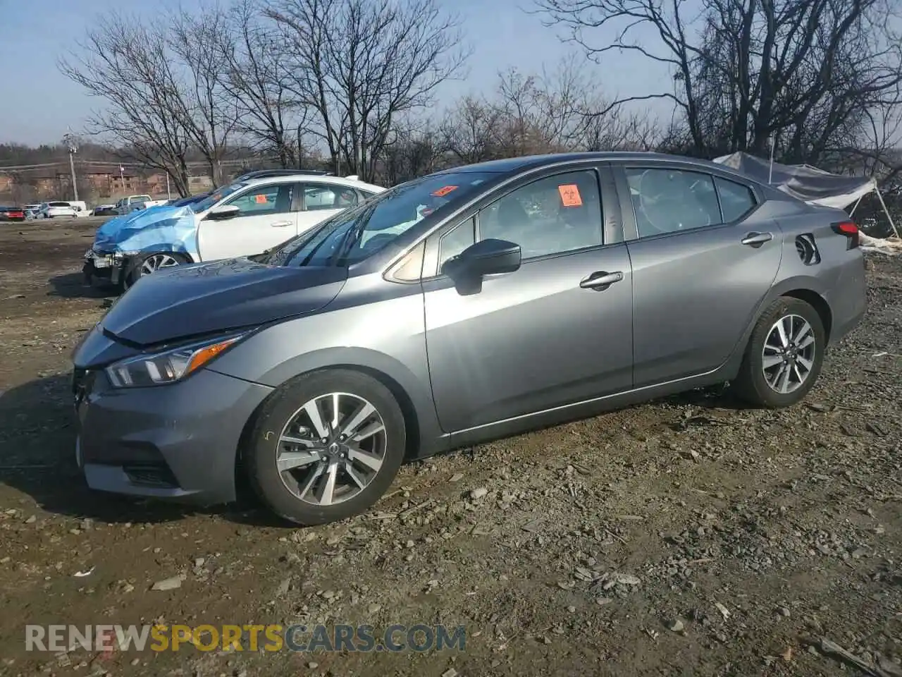 1 Photograph of a damaged car 3N1CN8EV1ML884477 NISSAN VERSA 2021