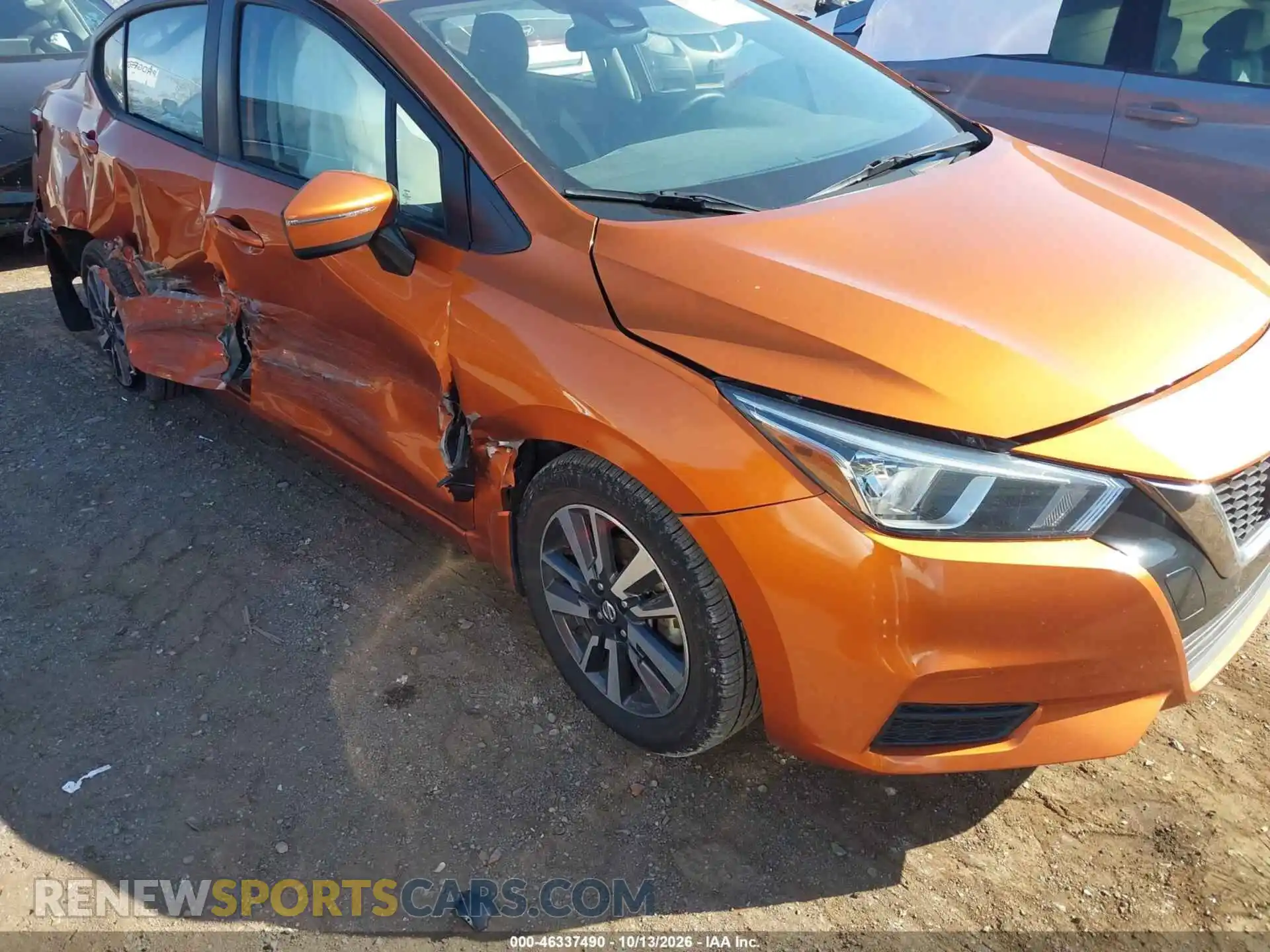1 Photograph of a damaged car 3N1CN8EV1ML923309 NISSAN VERSA 2021