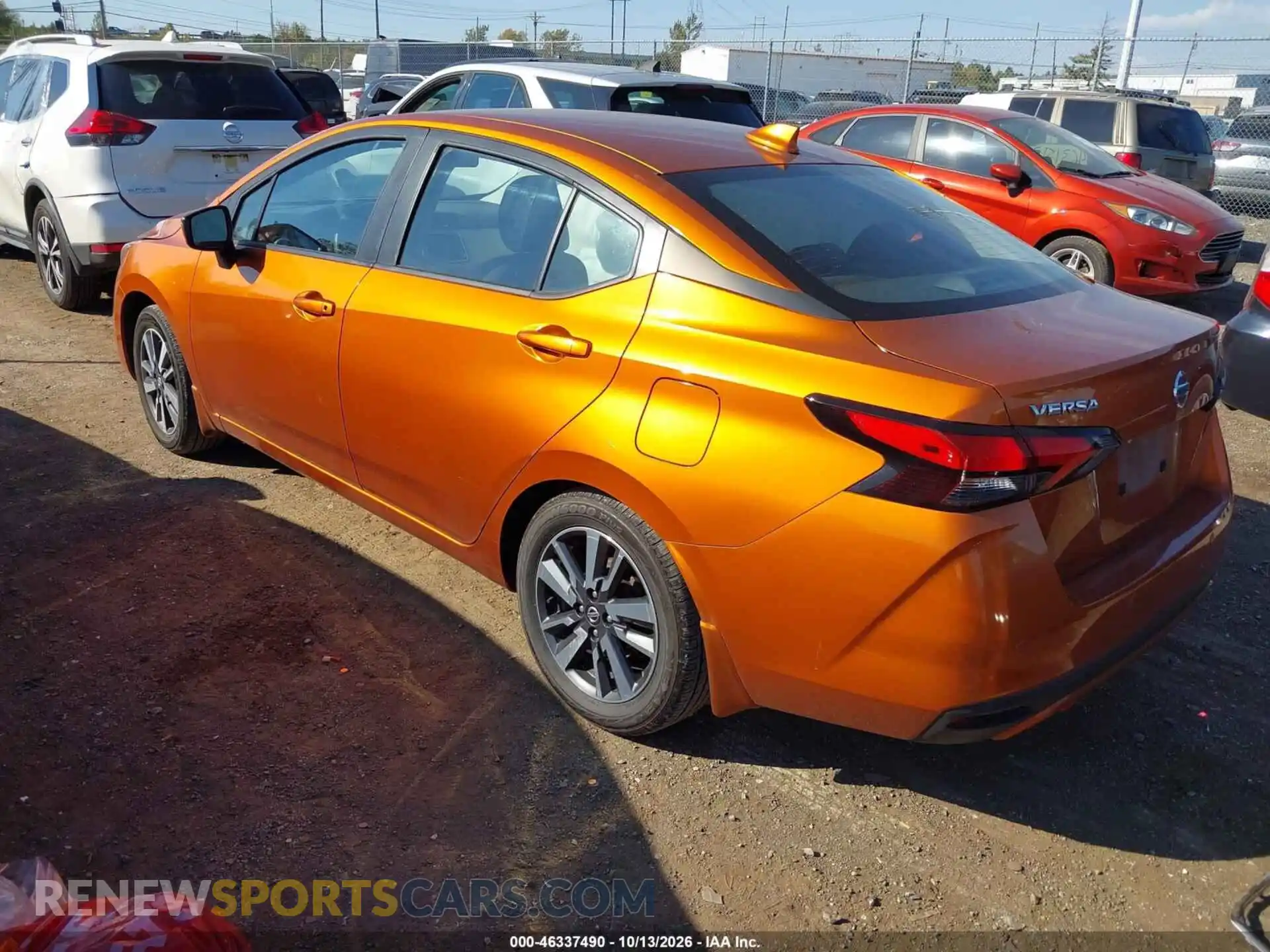 3 Photograph of a damaged car 3N1CN8EV1ML923309 NISSAN VERSA 2021