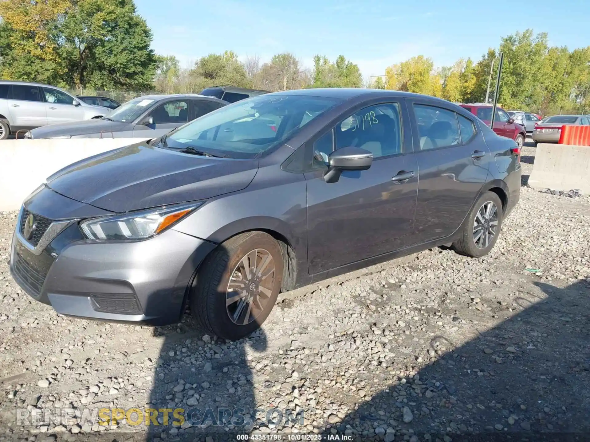 2 Photograph of a damaged car 3N1CN8EV2ML808508 NISSAN VERSA 2021