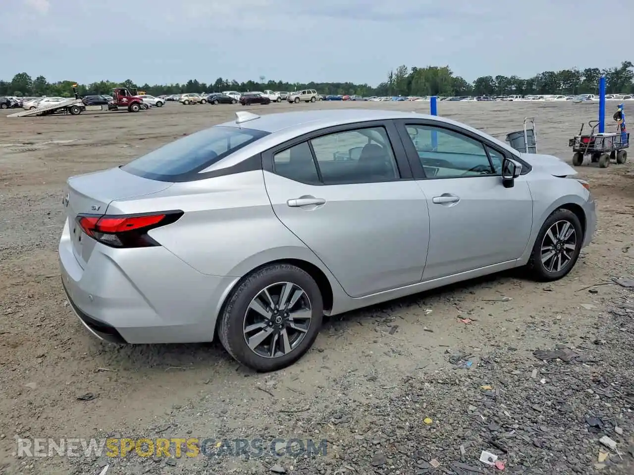 3 Photograph of a damaged car 3N1CN8EV2ML827740 NISSAN VERSA 2021