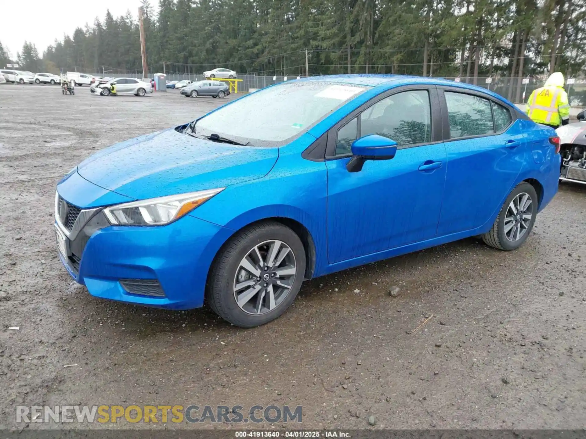 2 Photograph of a damaged car 3N1CN8EV2ML830282 NISSAN VERSA 2021