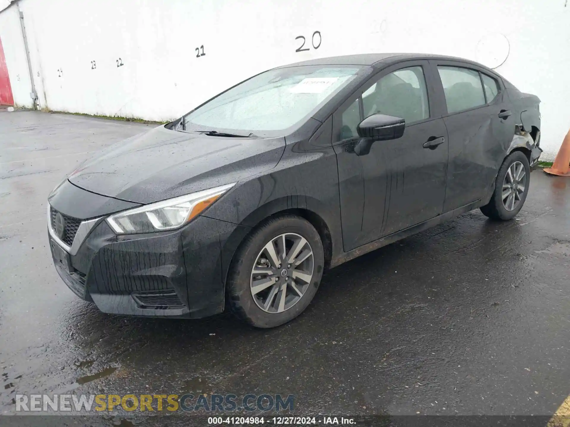 2 Photograph of a damaged car 3N1CN8EV2ML832338 NISSAN VERSA 2021