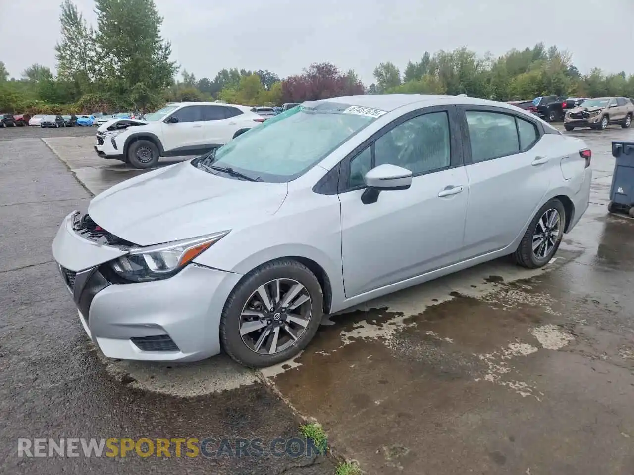 1 fotografías del automóvil dañado 3N1CN8EV2ML837961 NISSAN VERSA 2021