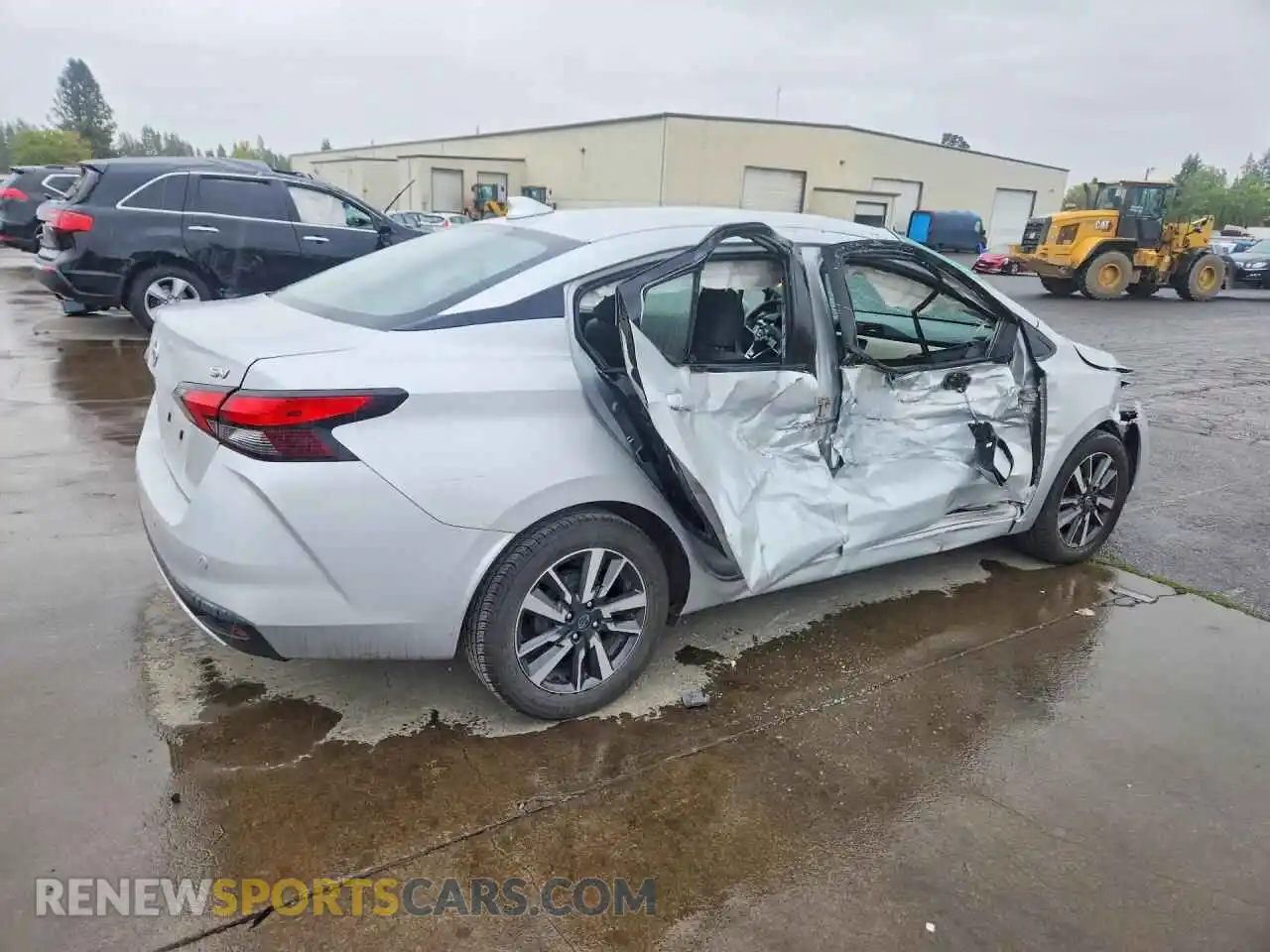 3 fotografías del automóvil dañado 3N1CN8EV2ML837961 NISSAN VERSA 2021