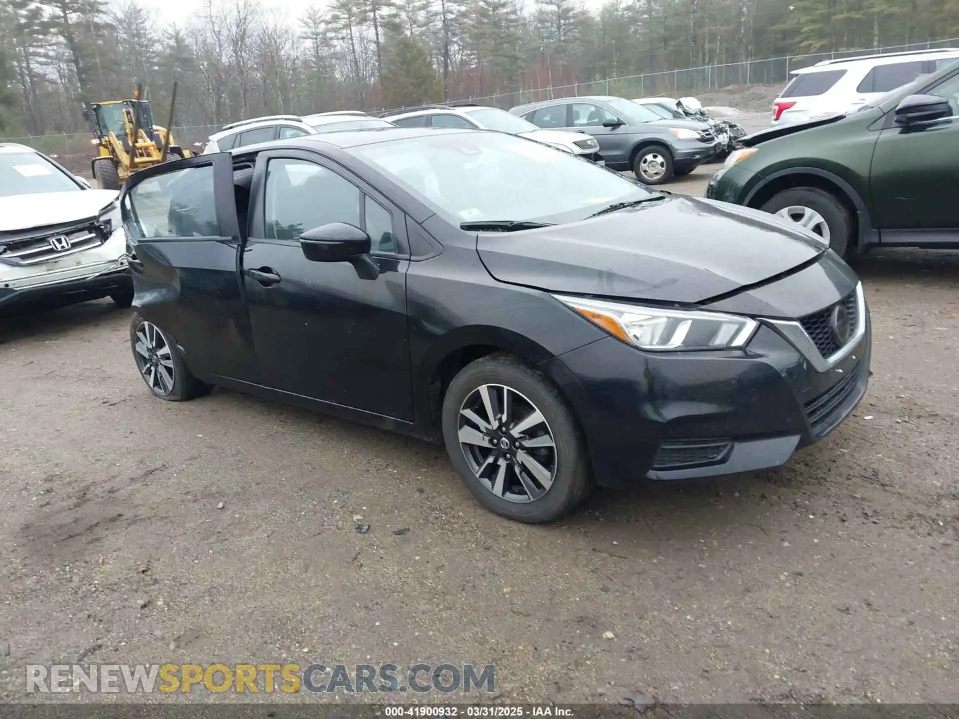 1 Photograph of a damaged car 3N1CN8EV2ML843887 NISSAN VERSA 2021