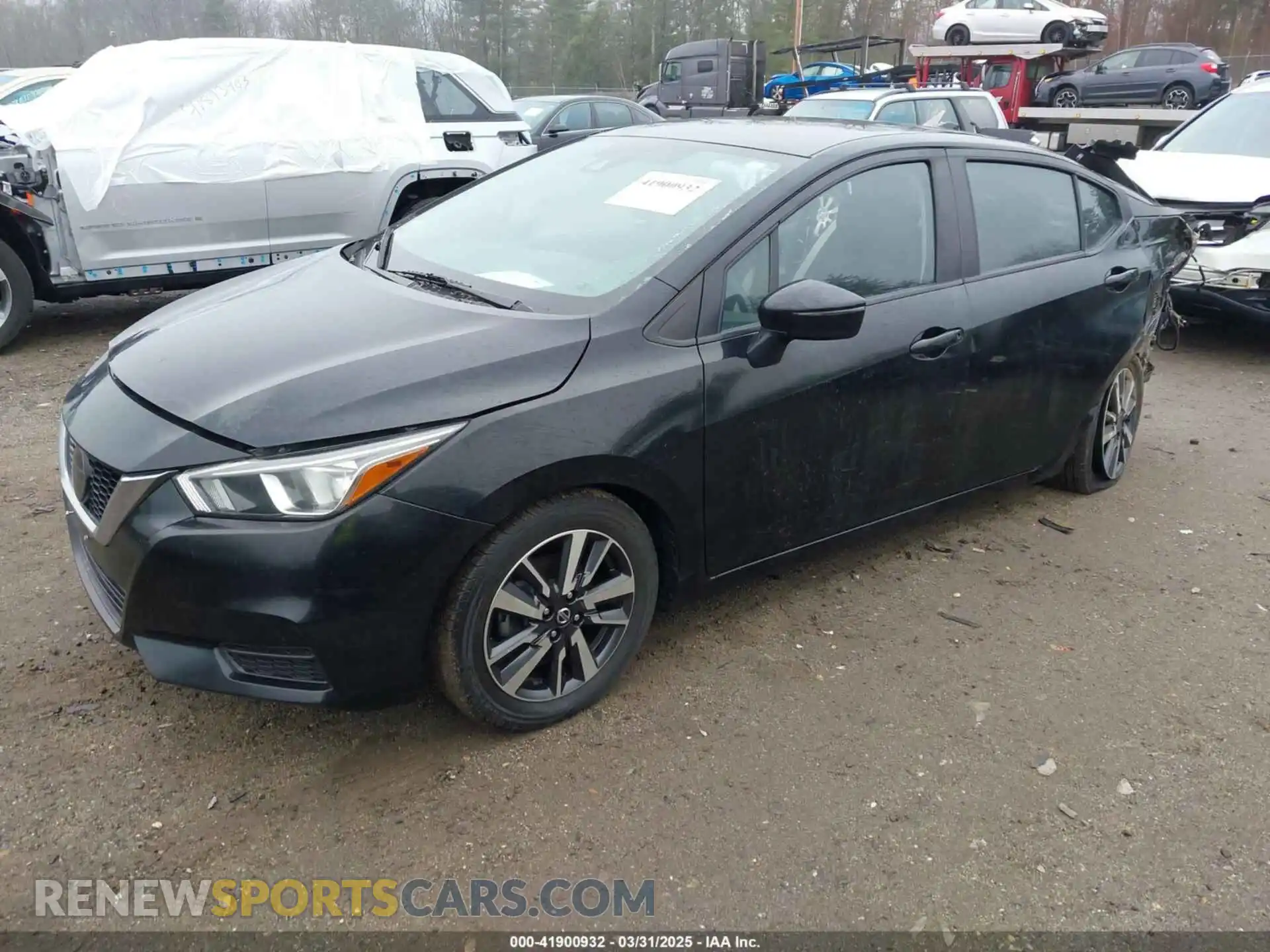 2 Photograph of a damaged car 3N1CN8EV2ML843887 NISSAN VERSA 2021