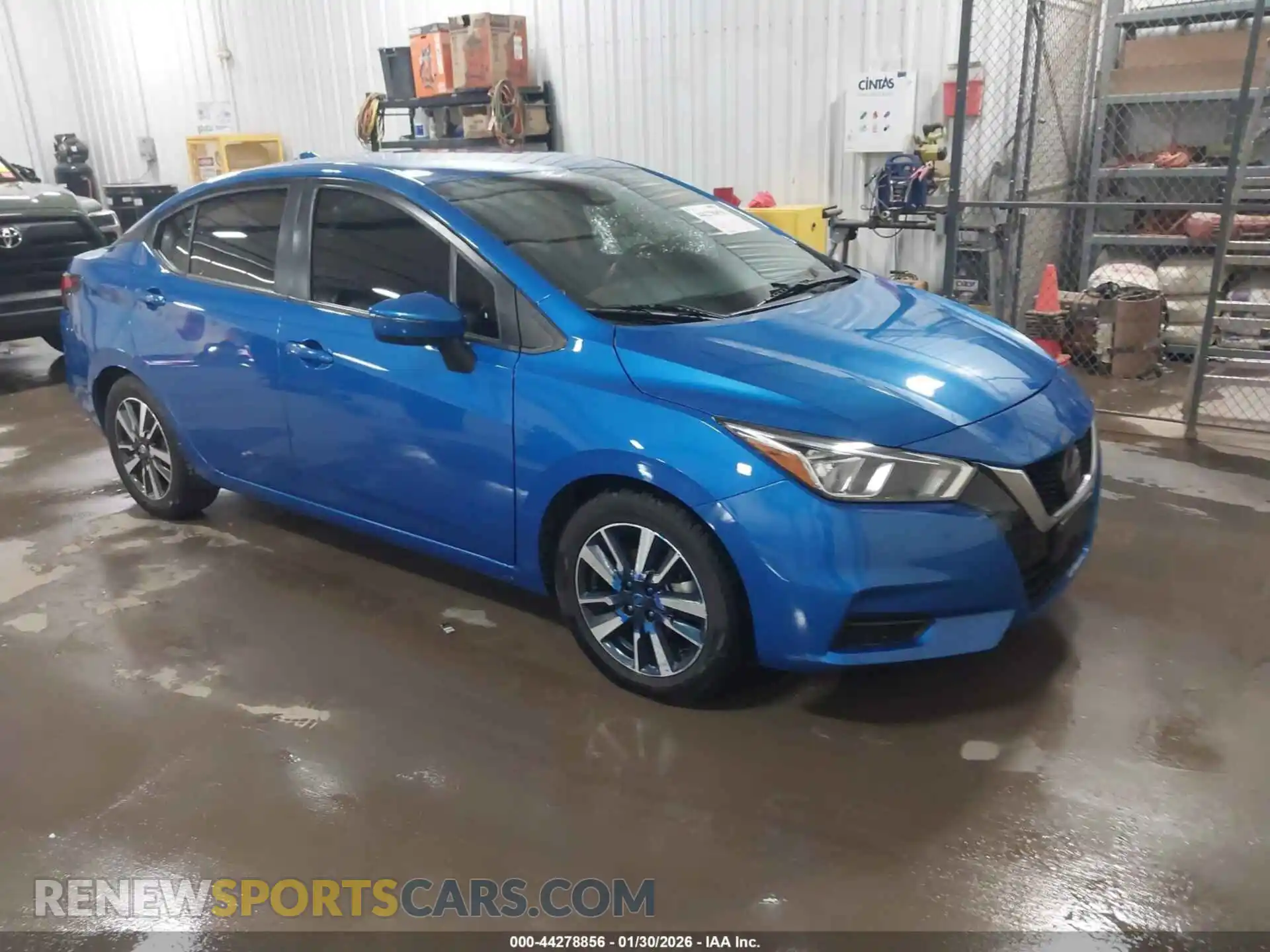 1 Photograph of a damaged car 3N1CN8EV2ML851570 NISSAN VERSA 2021