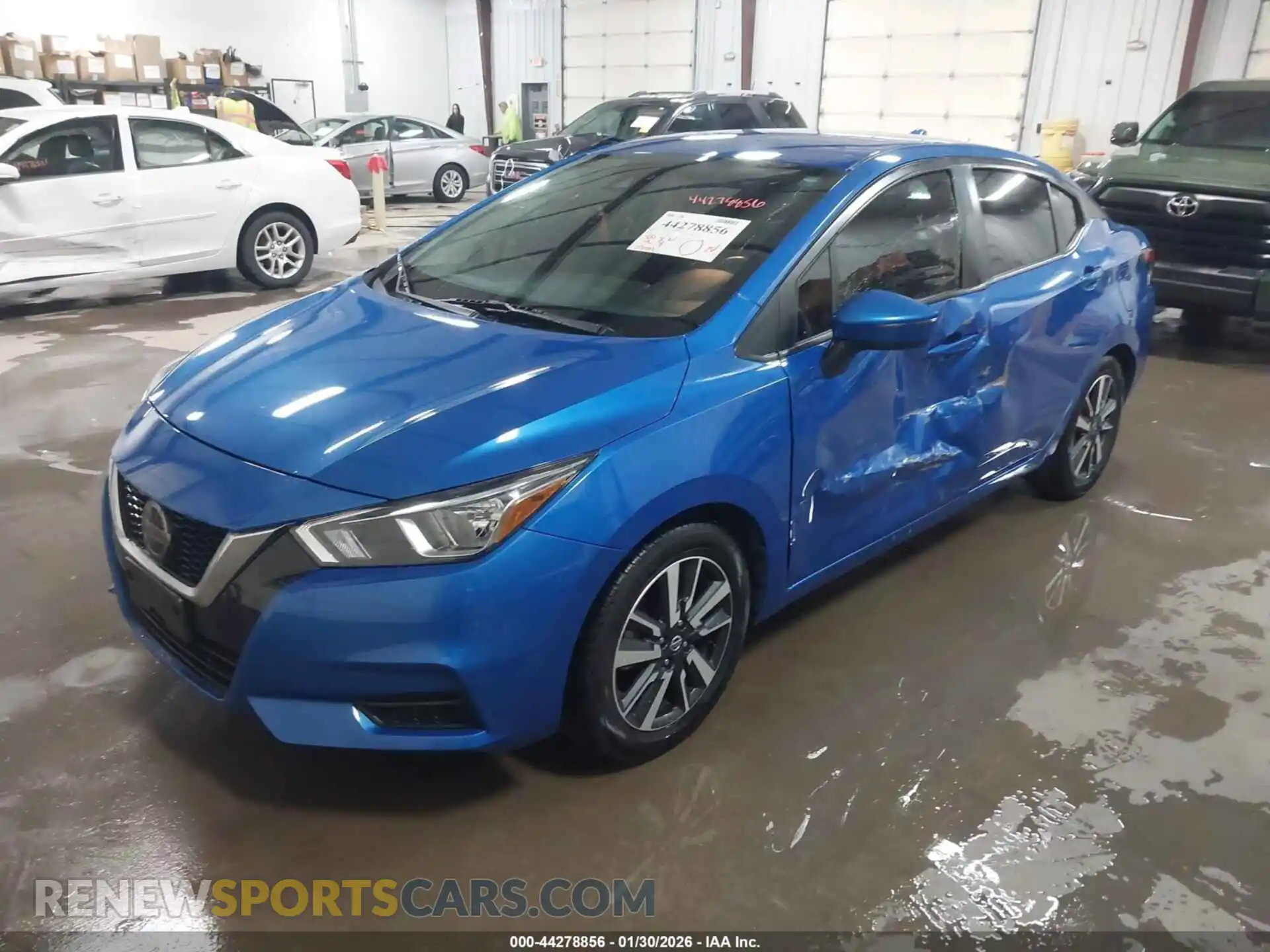 2 Photograph of a damaged car 3N1CN8EV2ML851570 NISSAN VERSA 2021