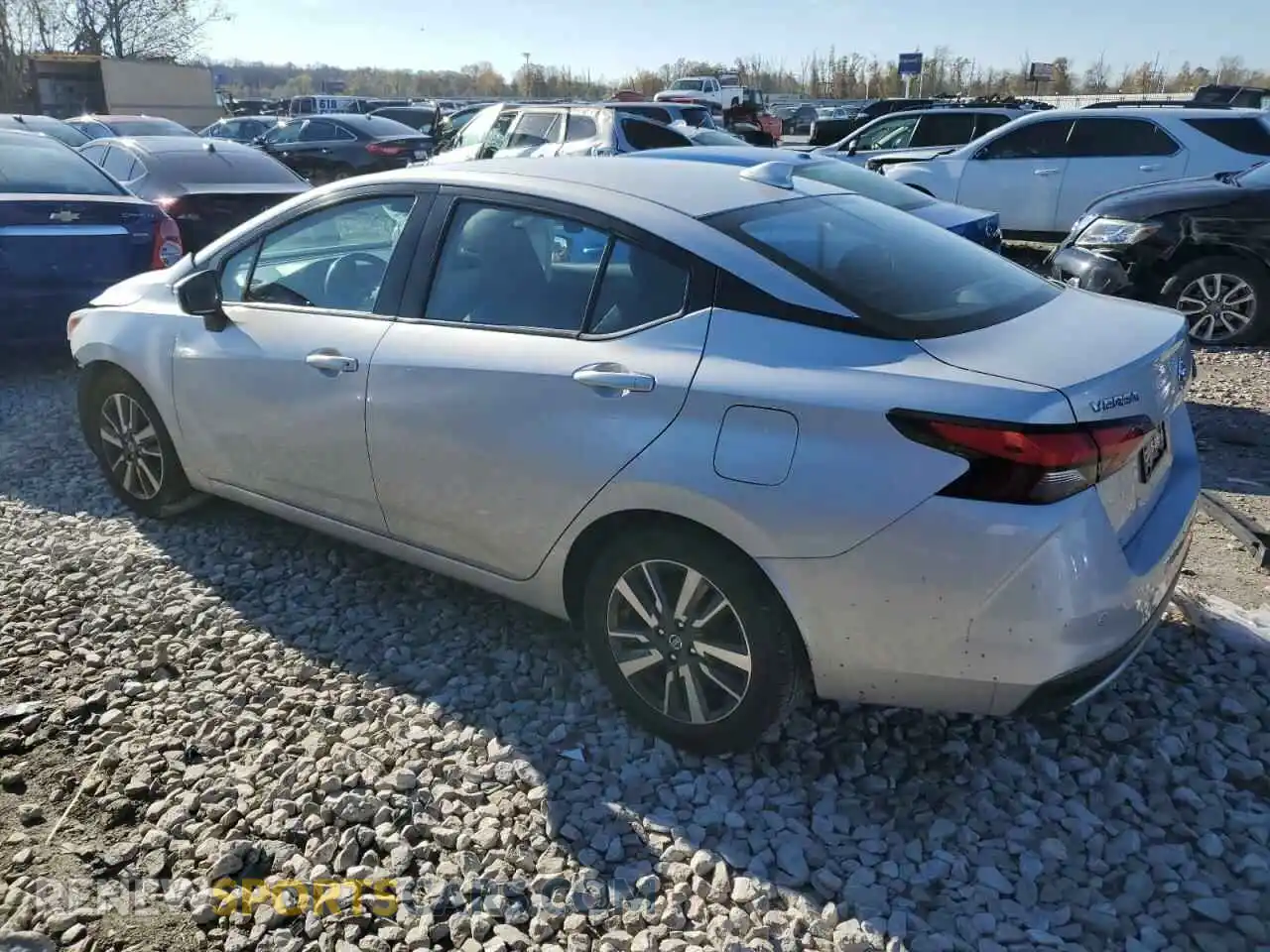 2 Photograph of a damaged car 3N1CN8EV2ML851911 NISSAN VERSA 2021