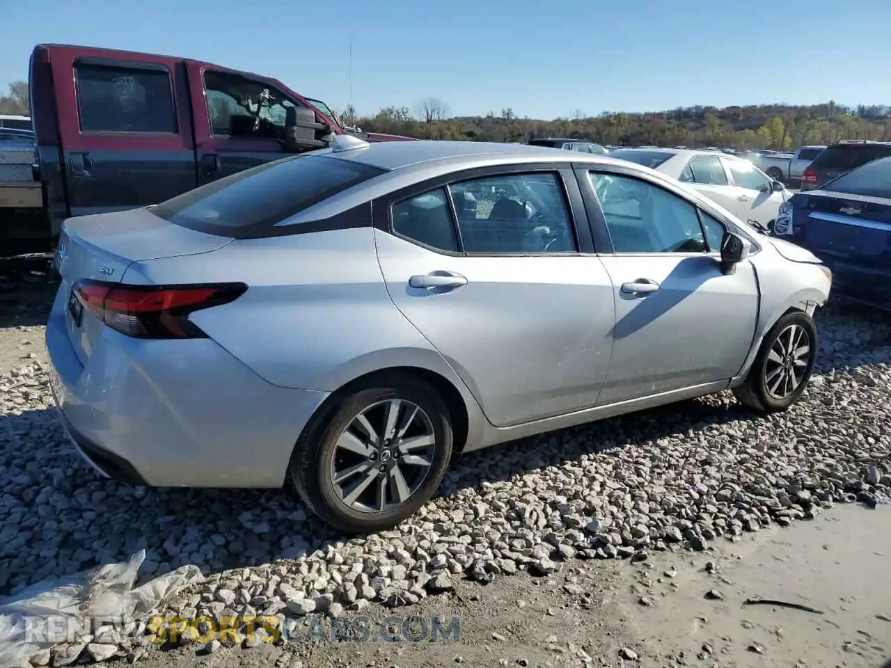 3 Photograph of a damaged car 3N1CN8EV2ML851911 NISSAN VERSA 2021