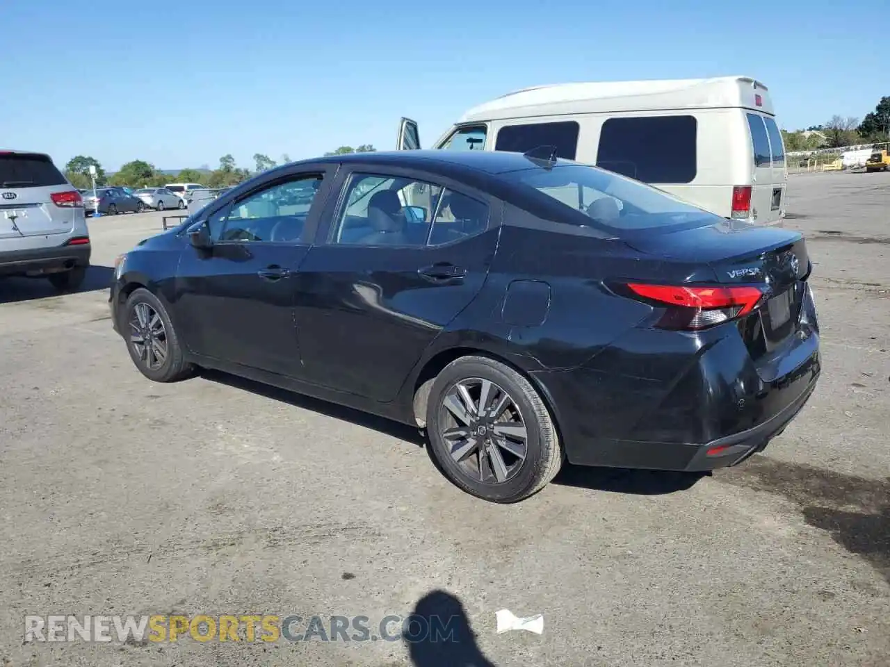 2 Photograph of a damaged car 3N1CN8EV2ML853299 NISSAN VERSA 2021