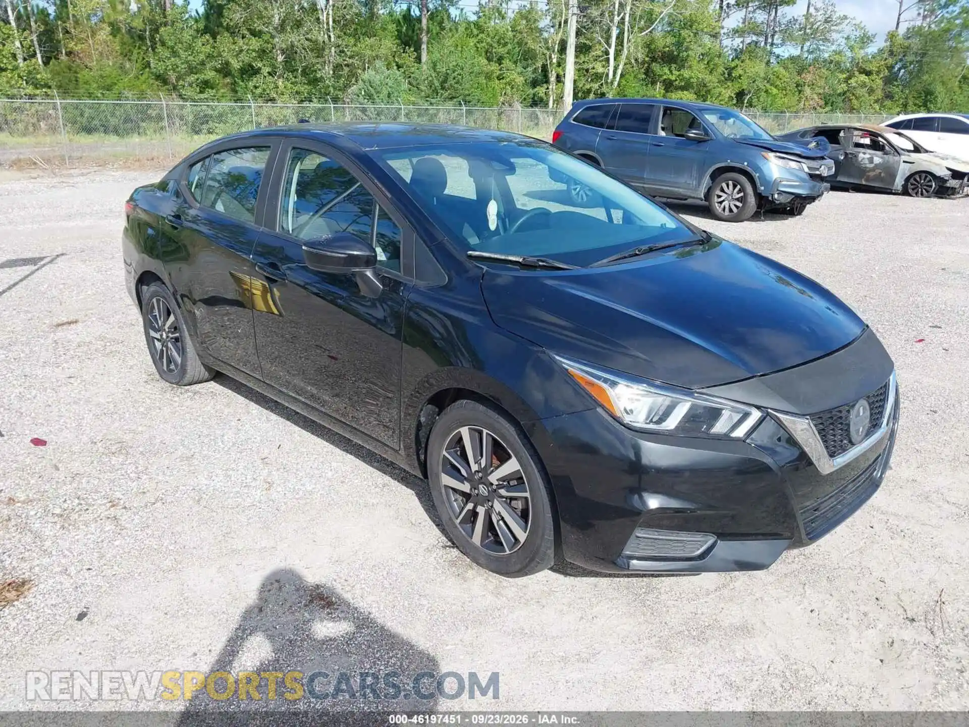 1 Photograph of a damaged car 3N1CN8EV2ML868594 NISSAN VERSA 2021