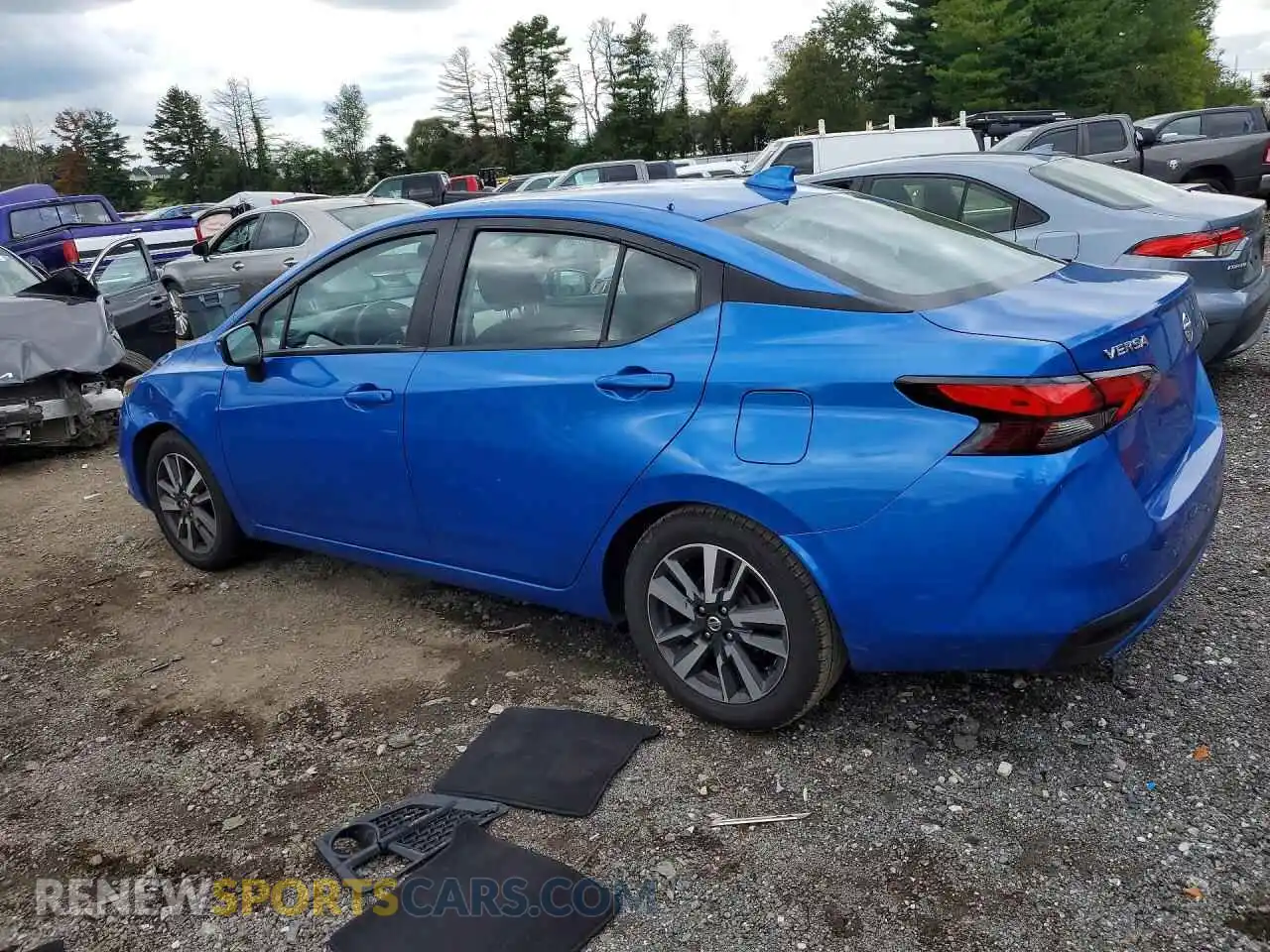 2 Photograph of a damaged car 3N1CN8EV2ML871110 NISSAN VERSA 2021