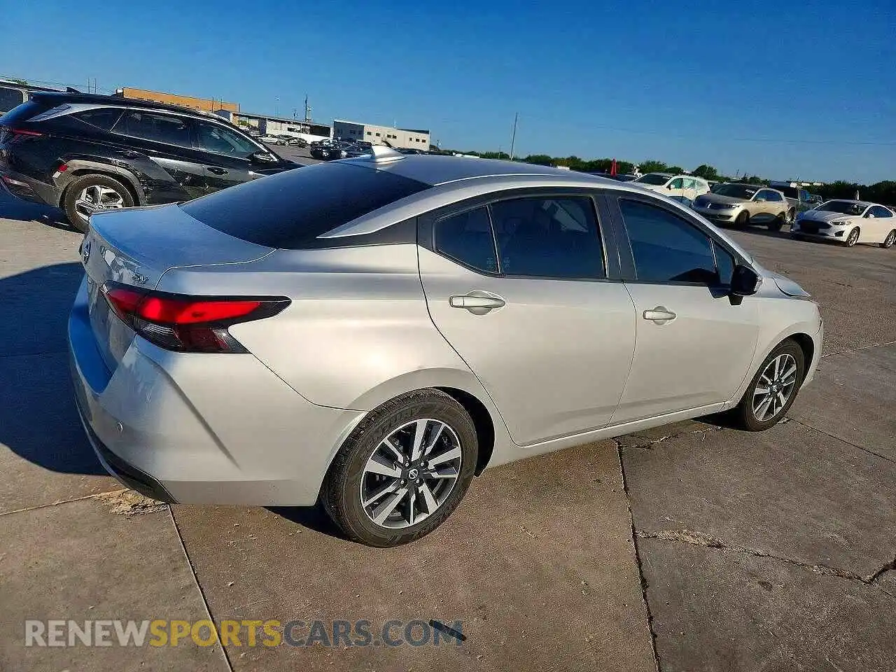 3 Photograph of a damaged car 3N1CN8EV2ML875853 NISSAN VERSA 2021