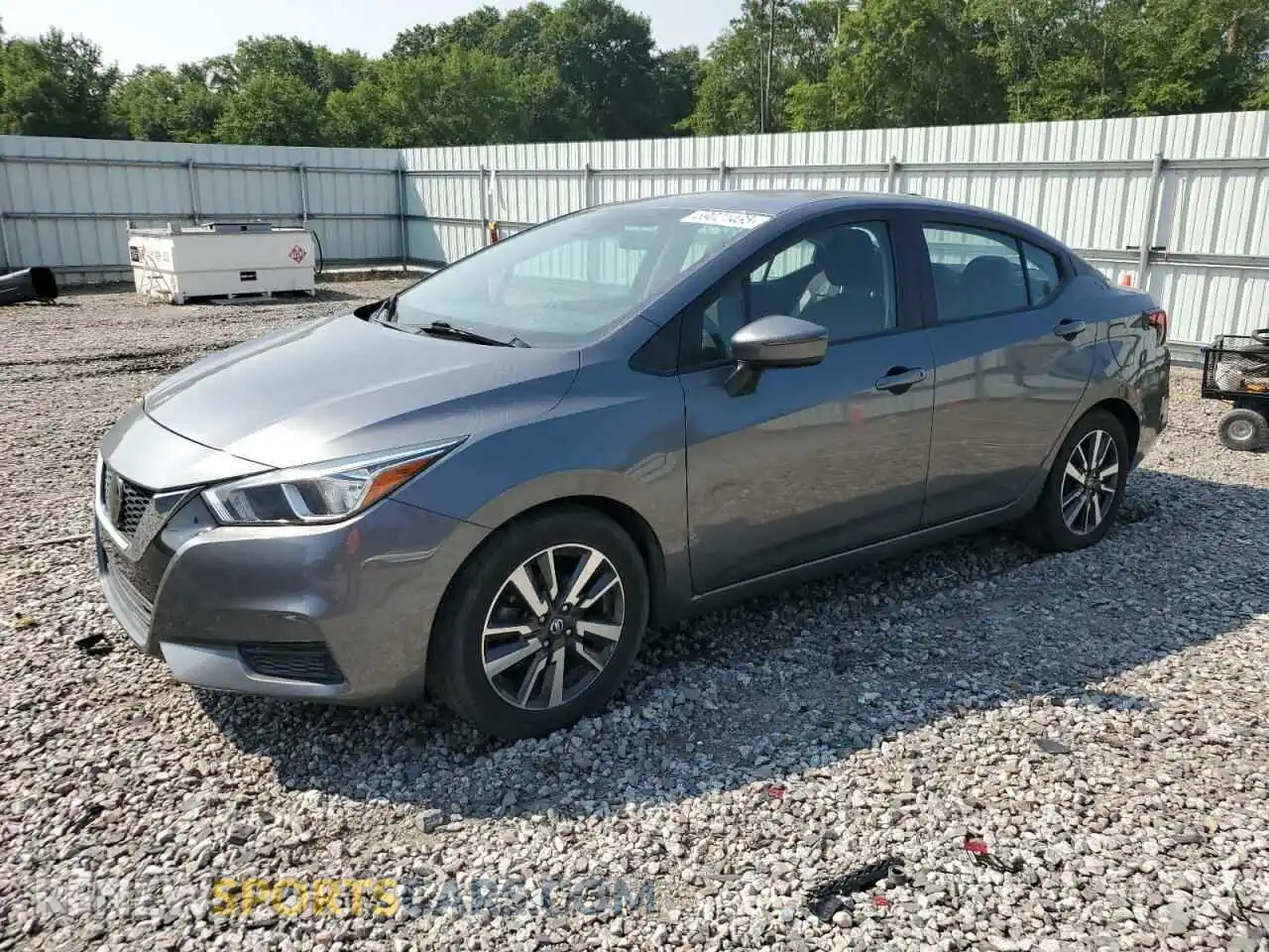 1 Photograph of a damaged car 3N1CN8EV2ML877683 NISSAN VERSA 2021