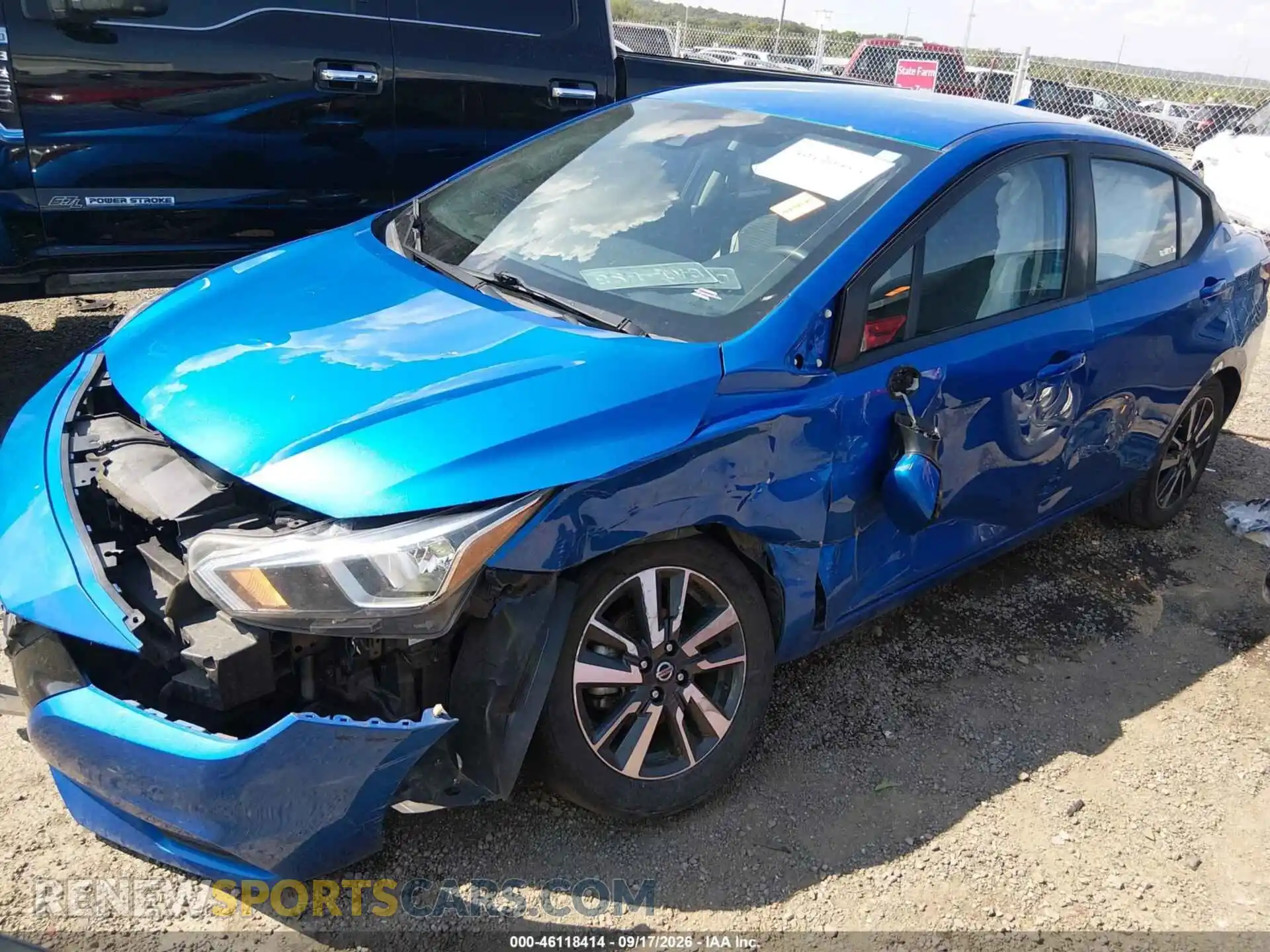 2 Photograph of a damaged car 3N1CN8EV2ML879188 NISSAN VERSA 2021