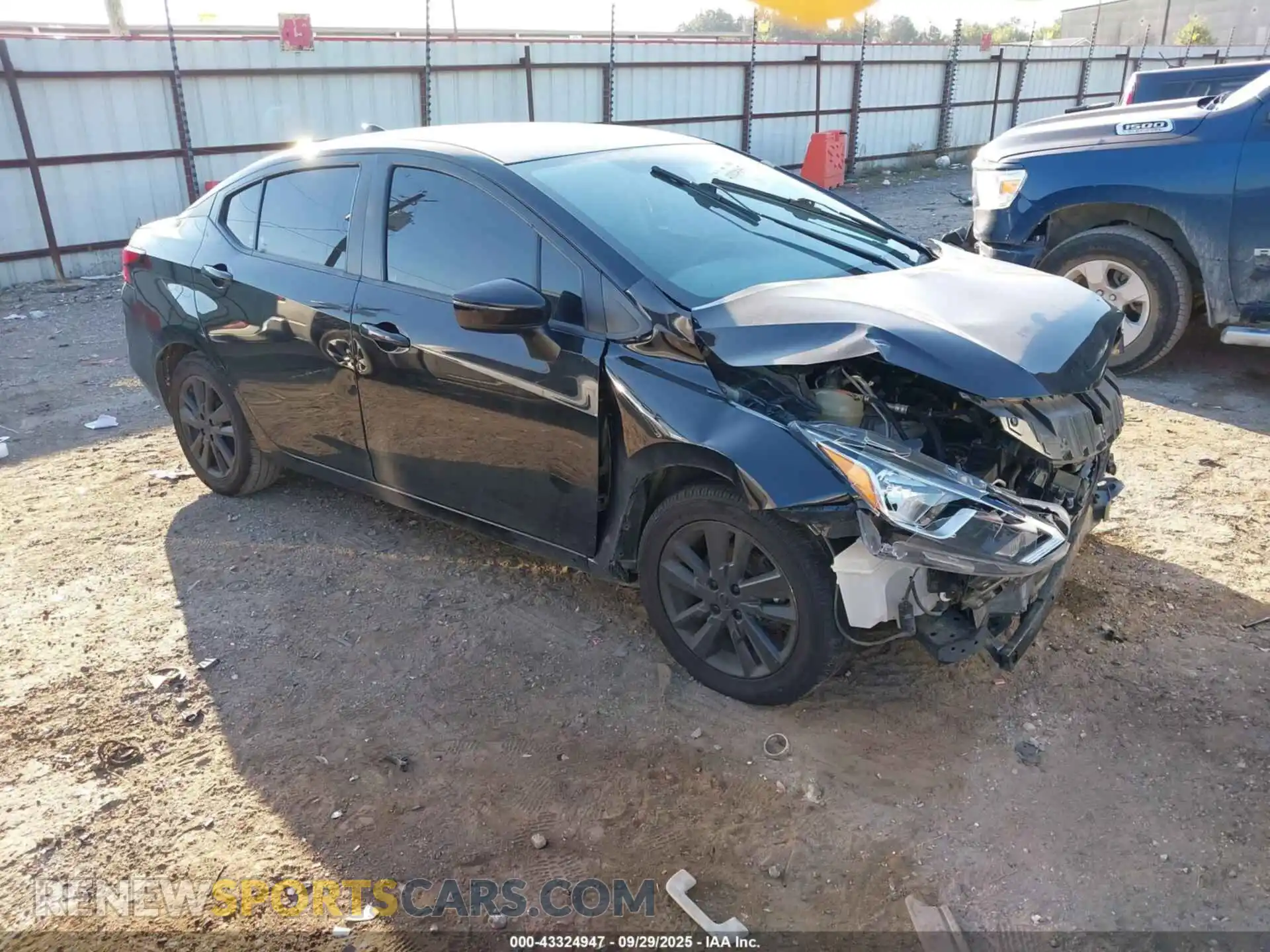 1 Photograph of a damaged car 3N1CN8EV2ML890448 NISSAN VERSA 2021