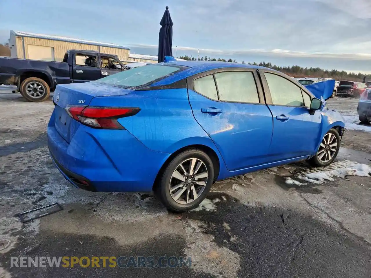 3 Photograph of a damaged car 3N1CN8EV2ML892281 NISSAN VERSA 2021