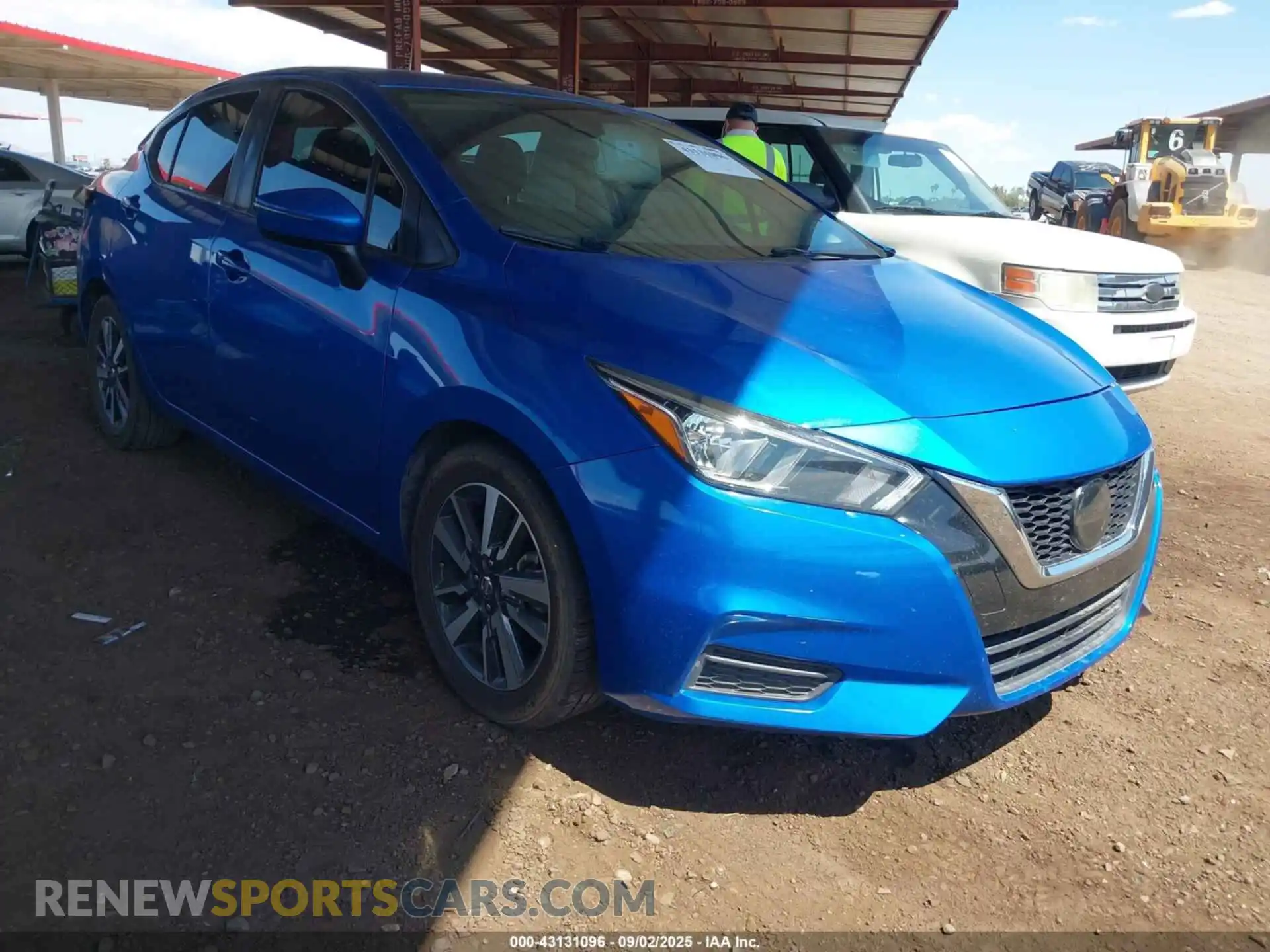 1 Photograph of a damaged car 3N1CN8EV2ML892460 NISSAN VERSA 2021