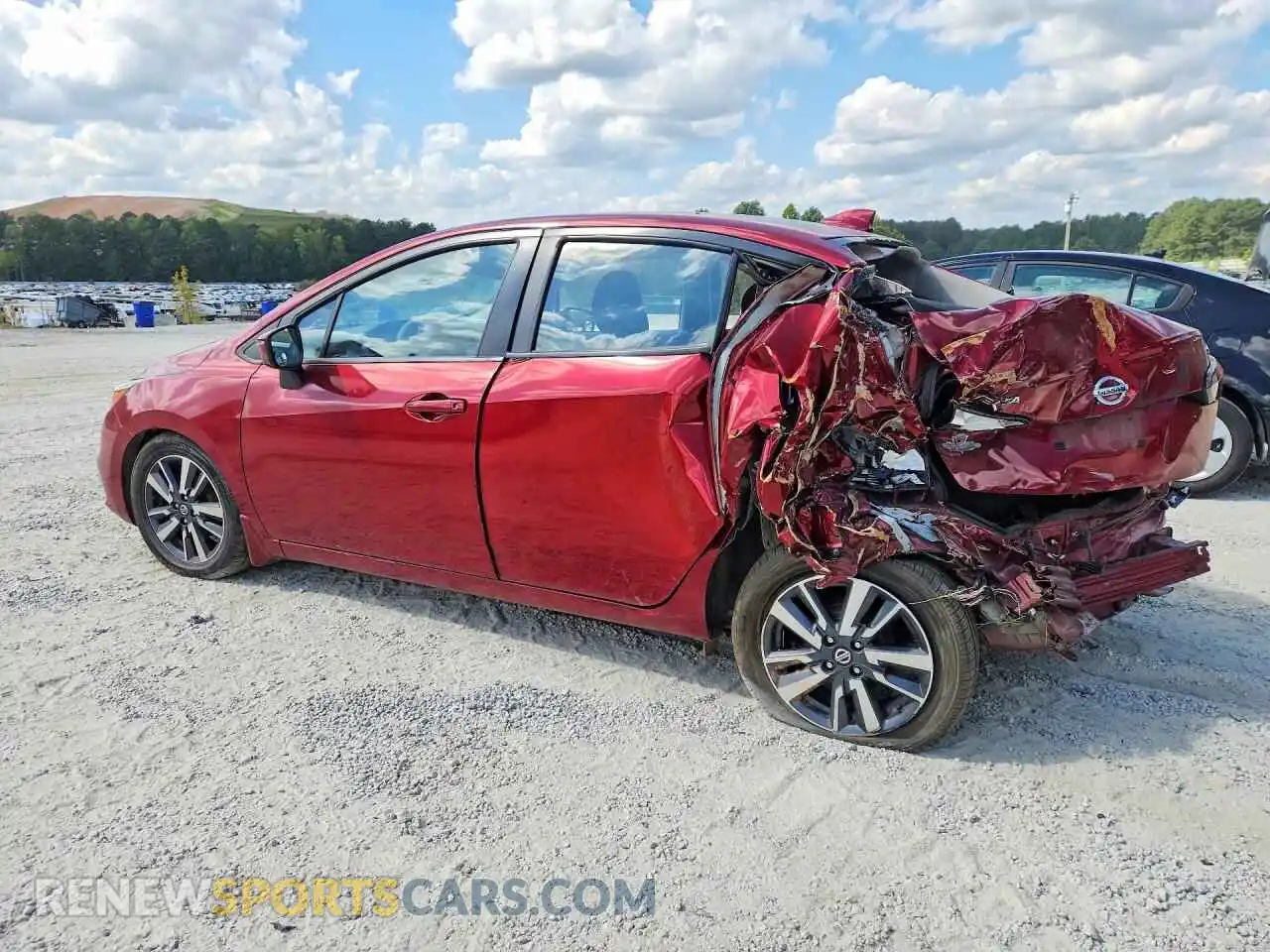 2 Photograph of a damaged car 3N1CN8EV2ML895570 NISSAN VERSA 2021
