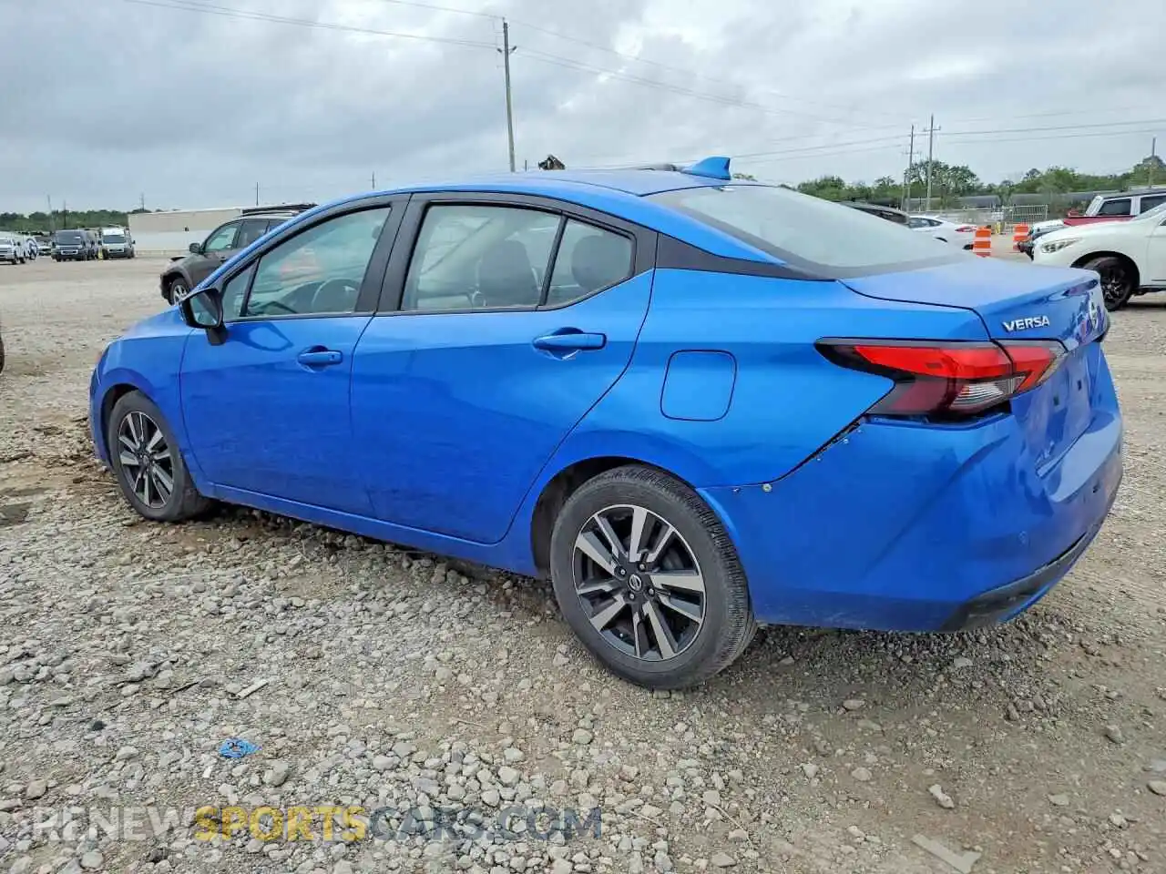 2 Photograph of a damaged car 3N1CN8EV2ML923948 NISSAN VERSA 2021