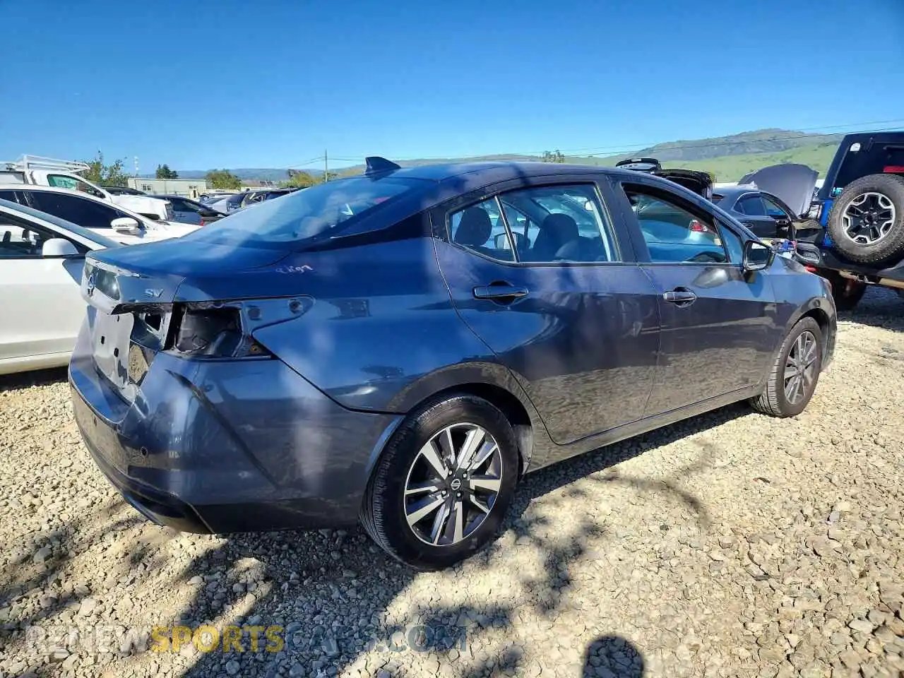 3 Photograph of a damaged car 3N1CN8EV2ML924016 NISSAN VERSA 2021
