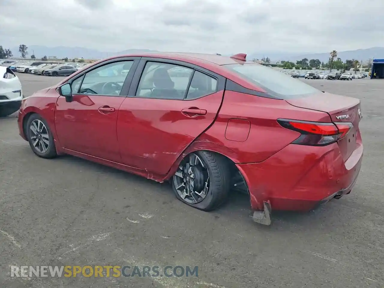 2 Photograph of a damaged car 3N1CN8EV3ML806315 NISSAN VERSA 2021