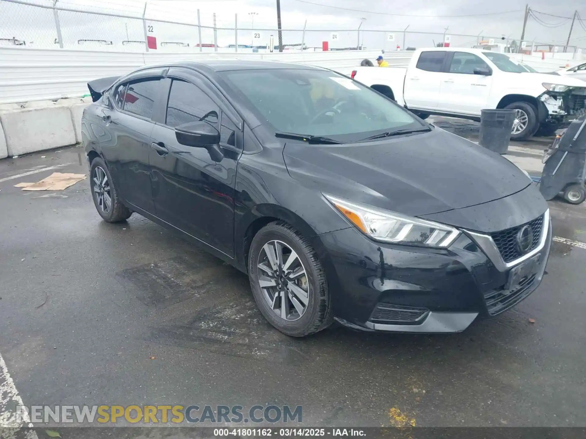 1 Photograph of a damaged car 3N1CN8EV3ML809232 NISSAN VERSA 2021