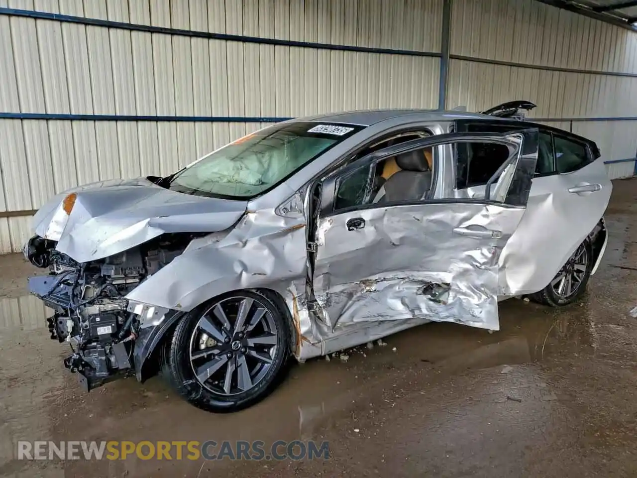 1 Photograph of a damaged car 3N1CN8EV3ML818318 NISSAN VERSA 2021