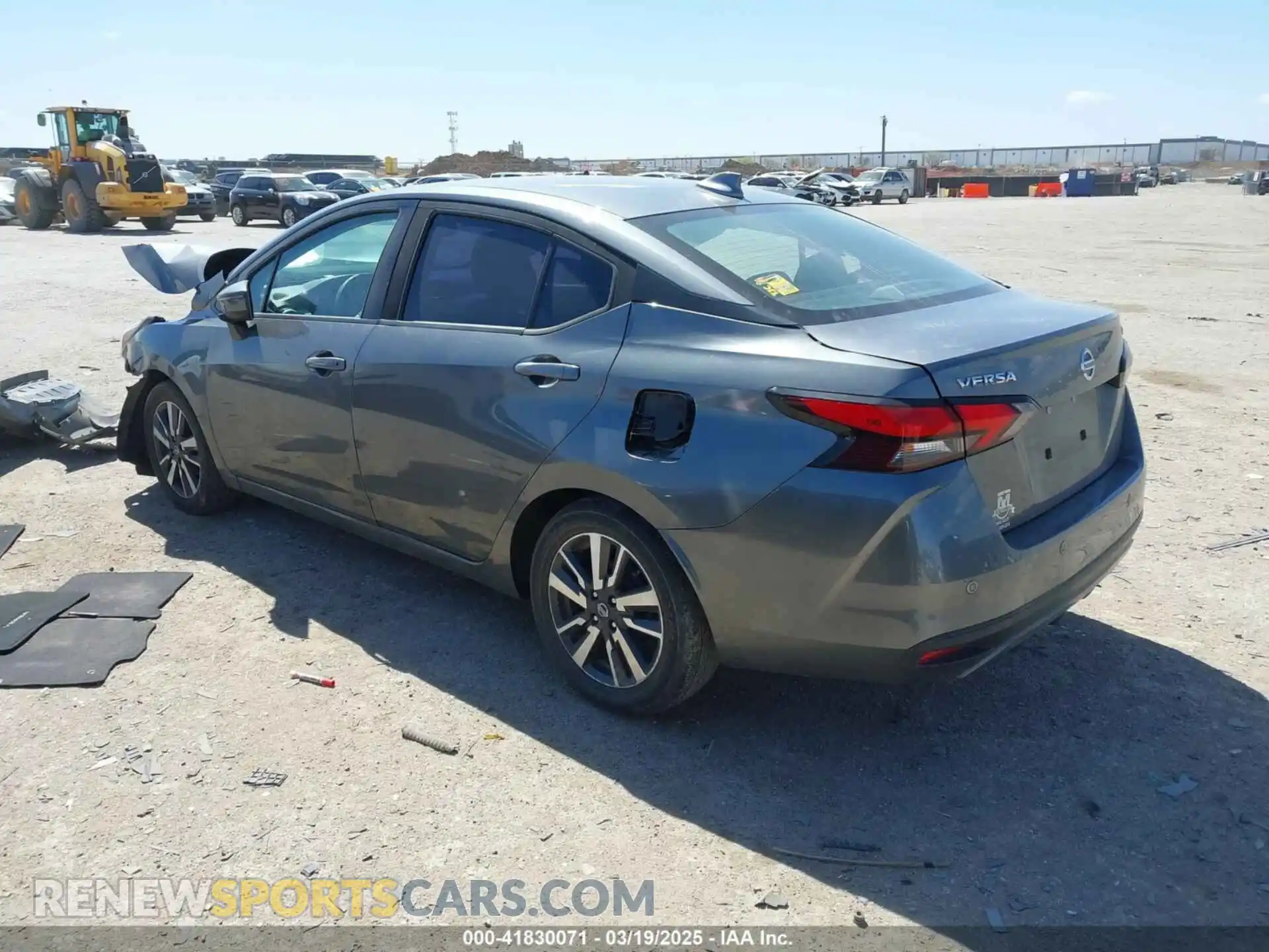 3 Photograph of a damaged car 3N1CN8EV3ML826189 NISSAN VERSA 2021