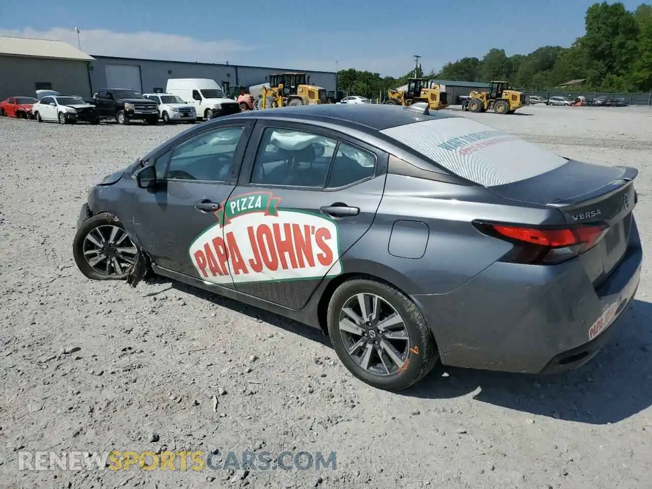 2 Photograph of a damaged car 3N1CN8EV3ML826239 NISSAN VERSA 2021
