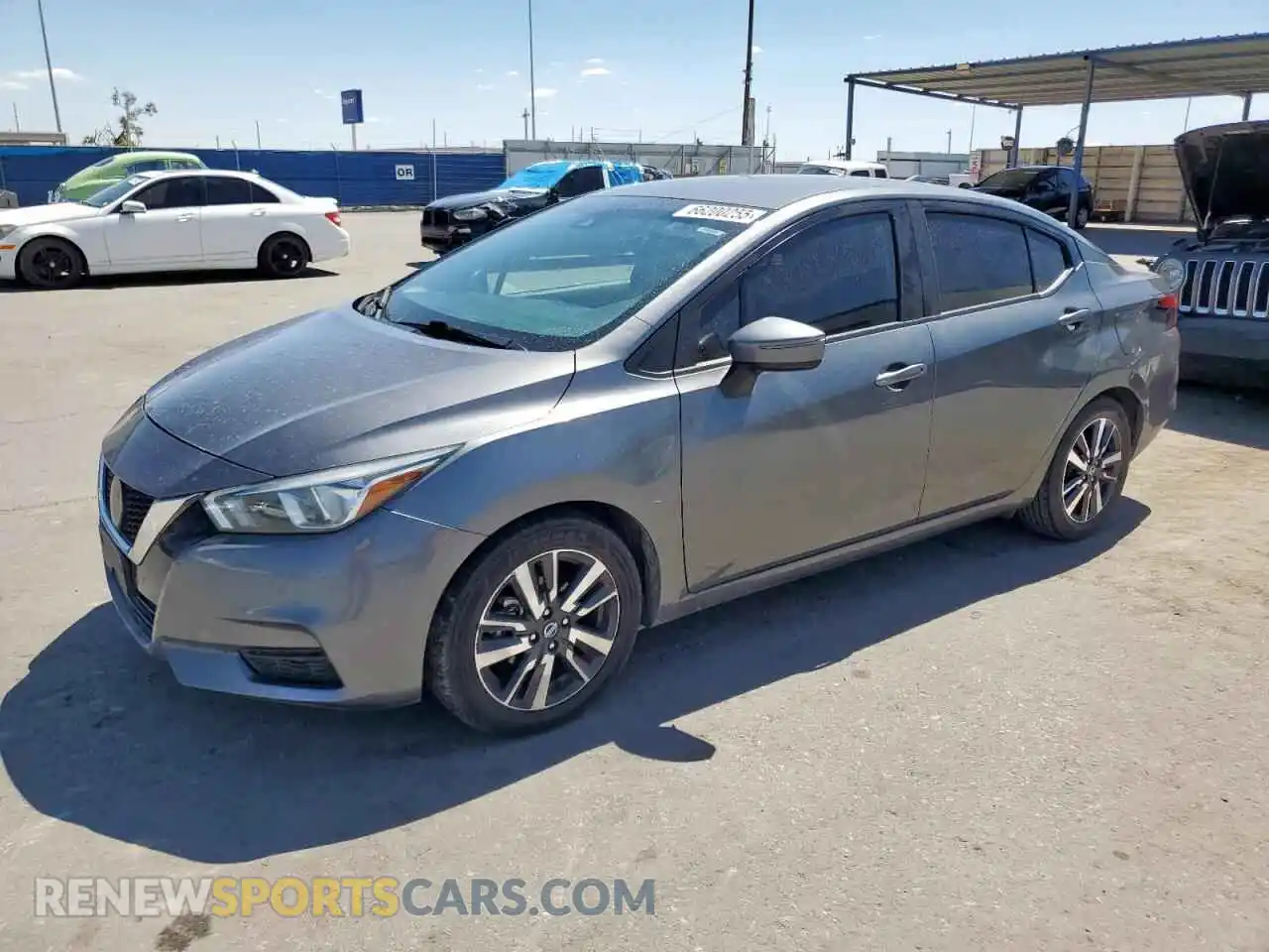 1 Photograph of a damaged car 3N1CN8EV3ML832879 NISSAN VERSA 2021