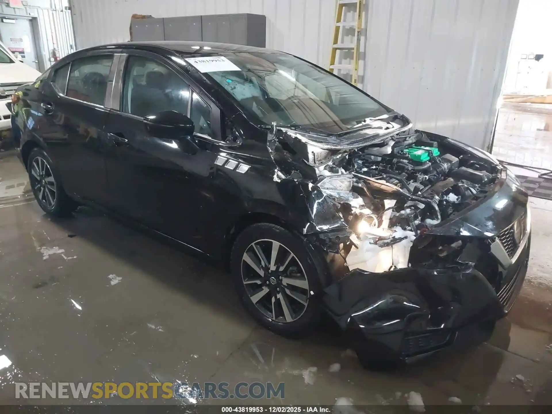 1 Photograph of a damaged car 3N1CN8EV3ML833174 NISSAN VERSA 2021