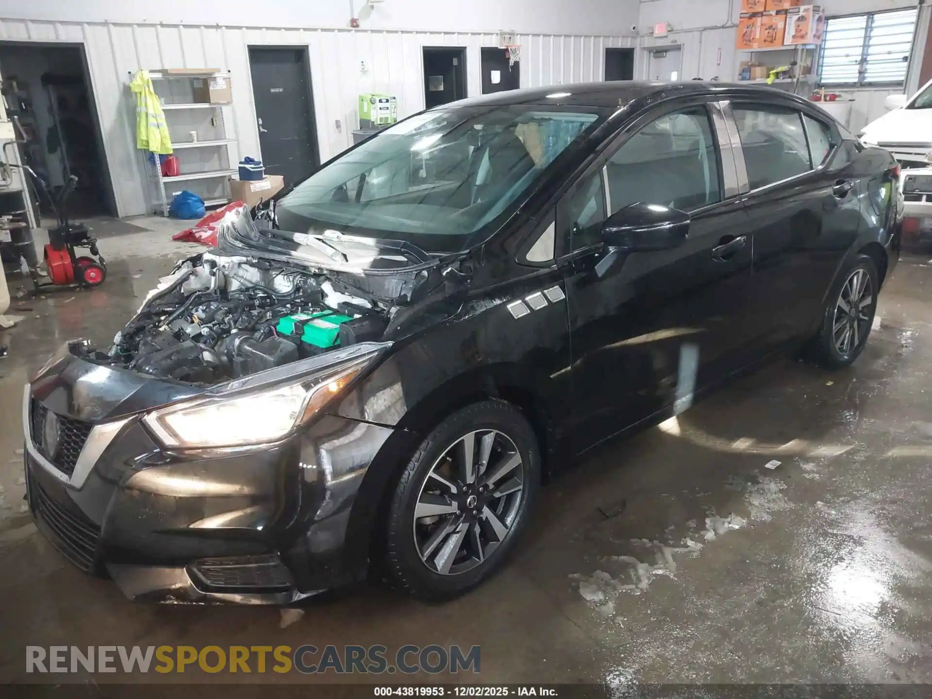 2 Photograph of a damaged car 3N1CN8EV3ML833174 NISSAN VERSA 2021