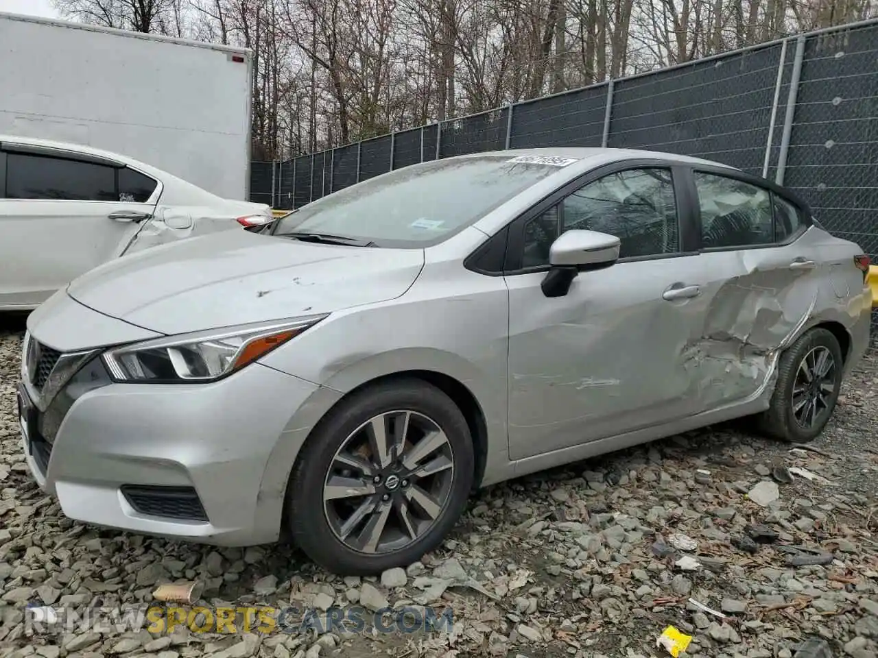 1 fotografías del automóvil dañado 3N1CN8EV3ML835829 NISSAN VERSA 2021
