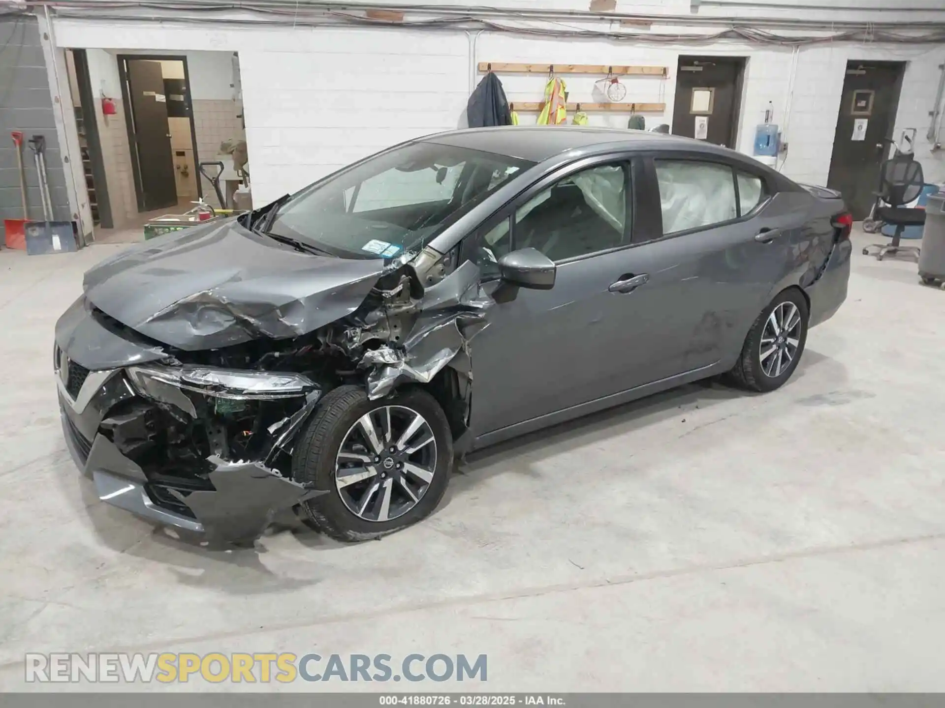 2 Photograph of a damaged car 3N1CN8EV3ML837810 NISSAN VERSA 2021