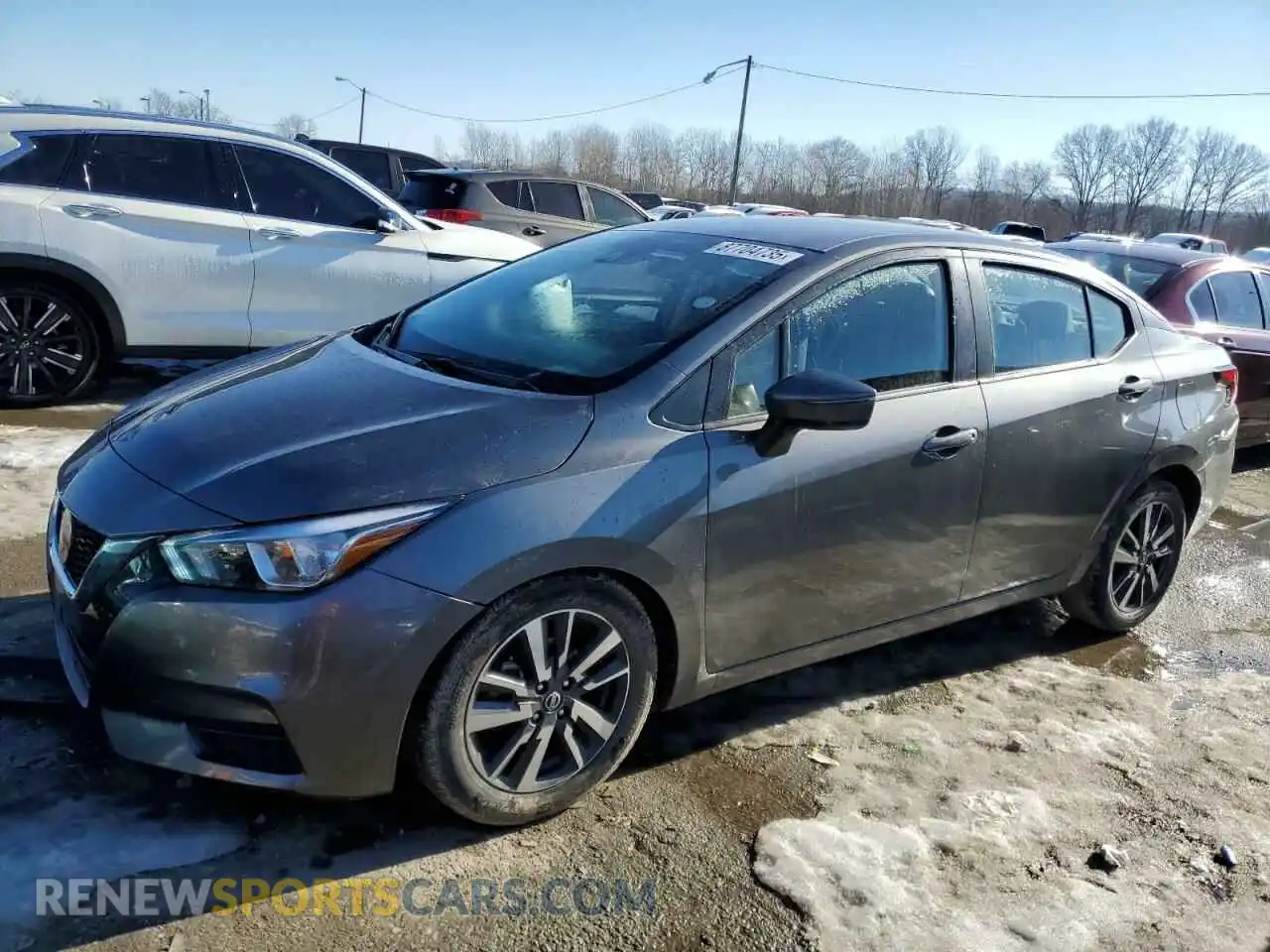 1 Photograph of a damaged car 3N1CN8EV3ML841212 NISSAN VERSA 2021