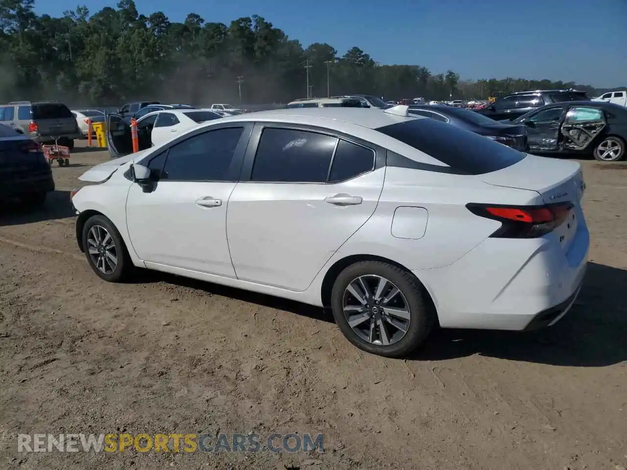 2 Photograph of a damaged car 3N1CN8EV3ML841663 NISSAN VERSA 2021