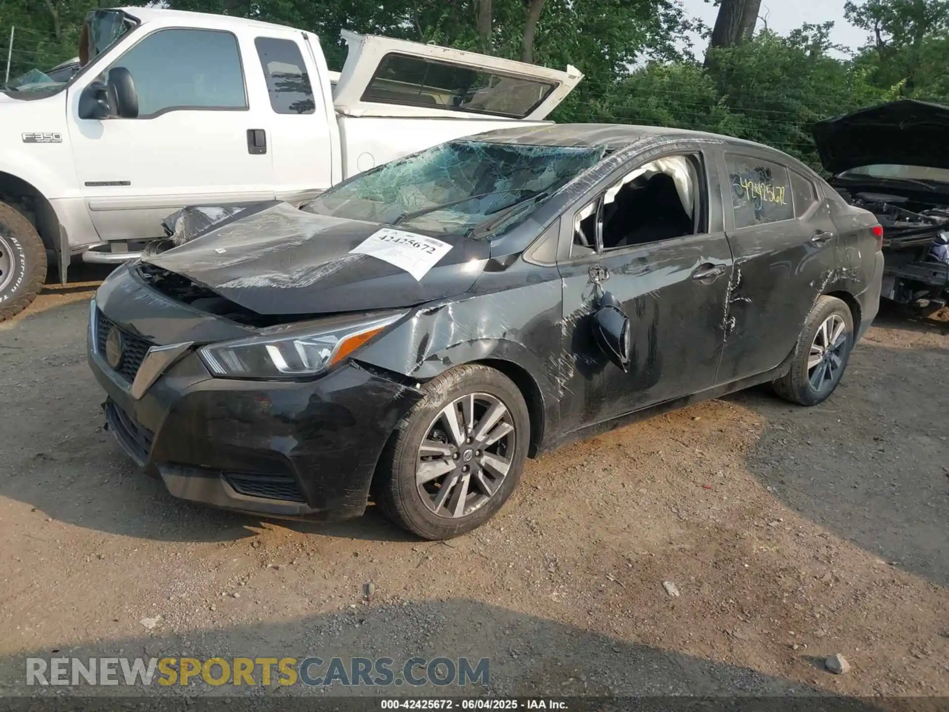2 Photograph of a damaged car 3N1CN8EV3ML849634 NISSAN VERSA 2021