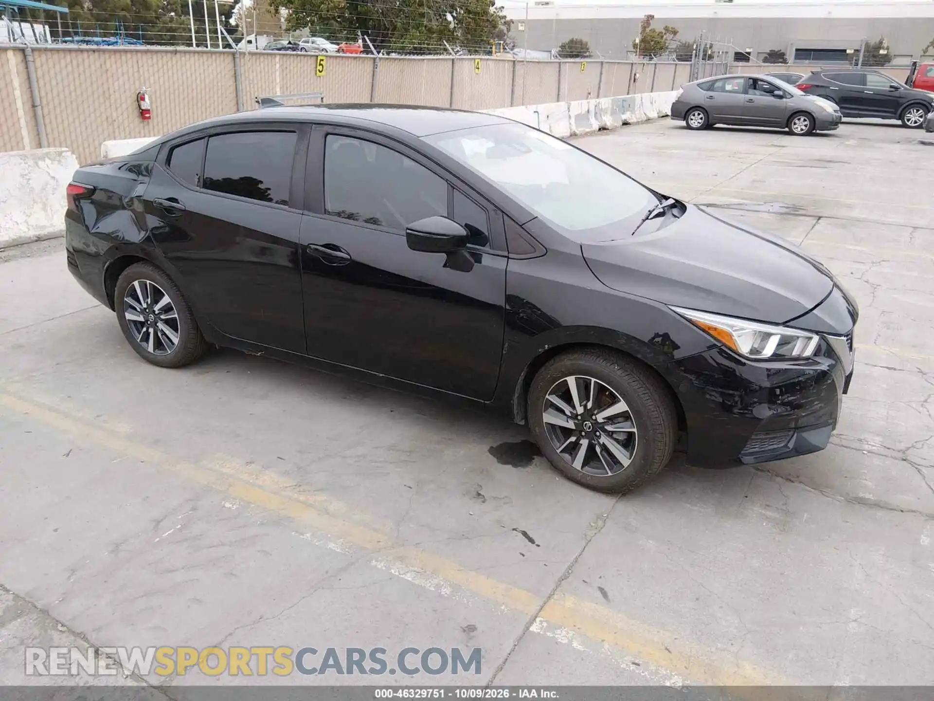 1 Photograph of a damaged car 3N1CN8EV3ML851223 NISSAN VERSA 2021