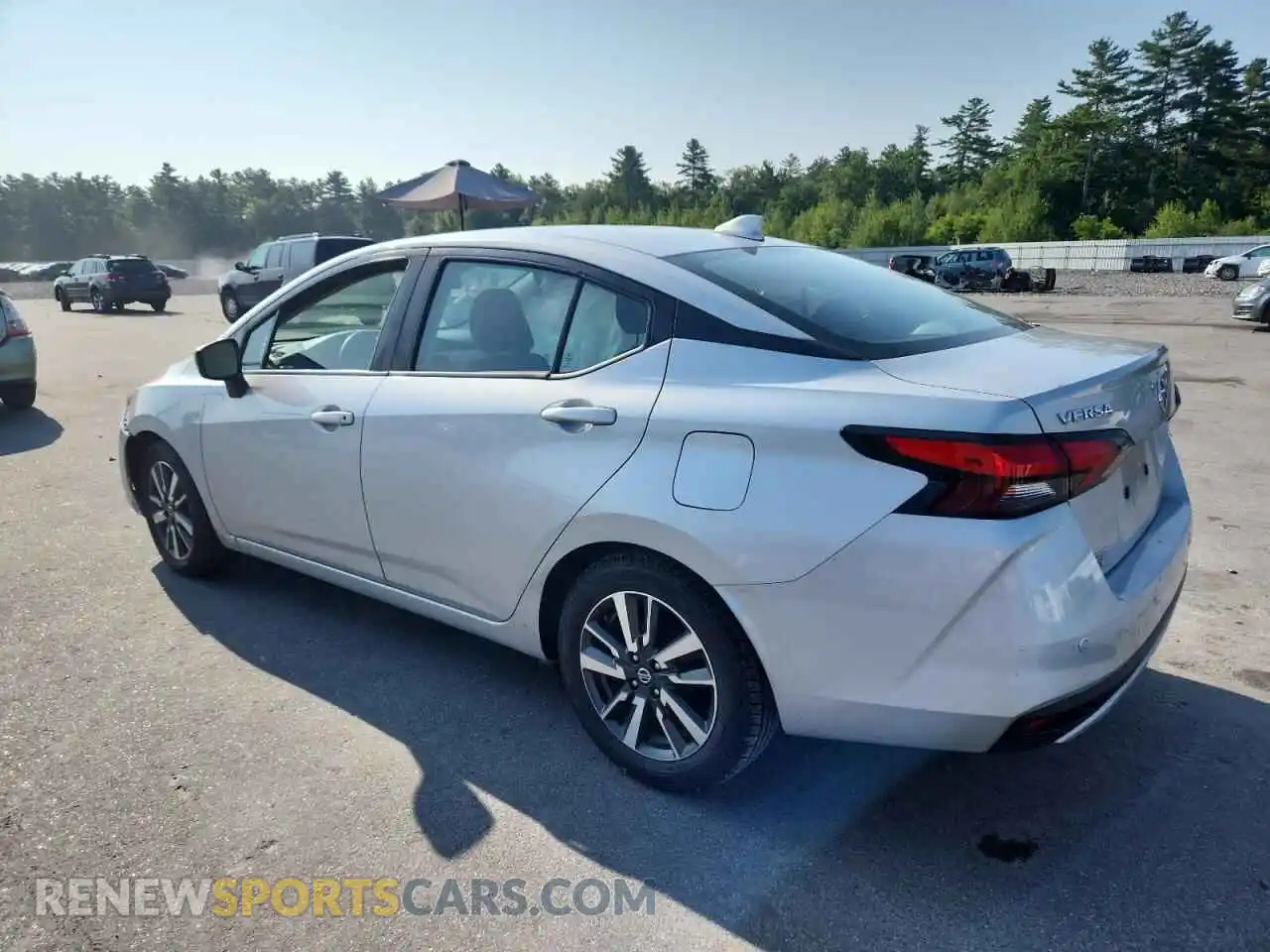 2 Photograph of a damaged car 3N1CN8EV3ML857118 NISSAN VERSA 2021