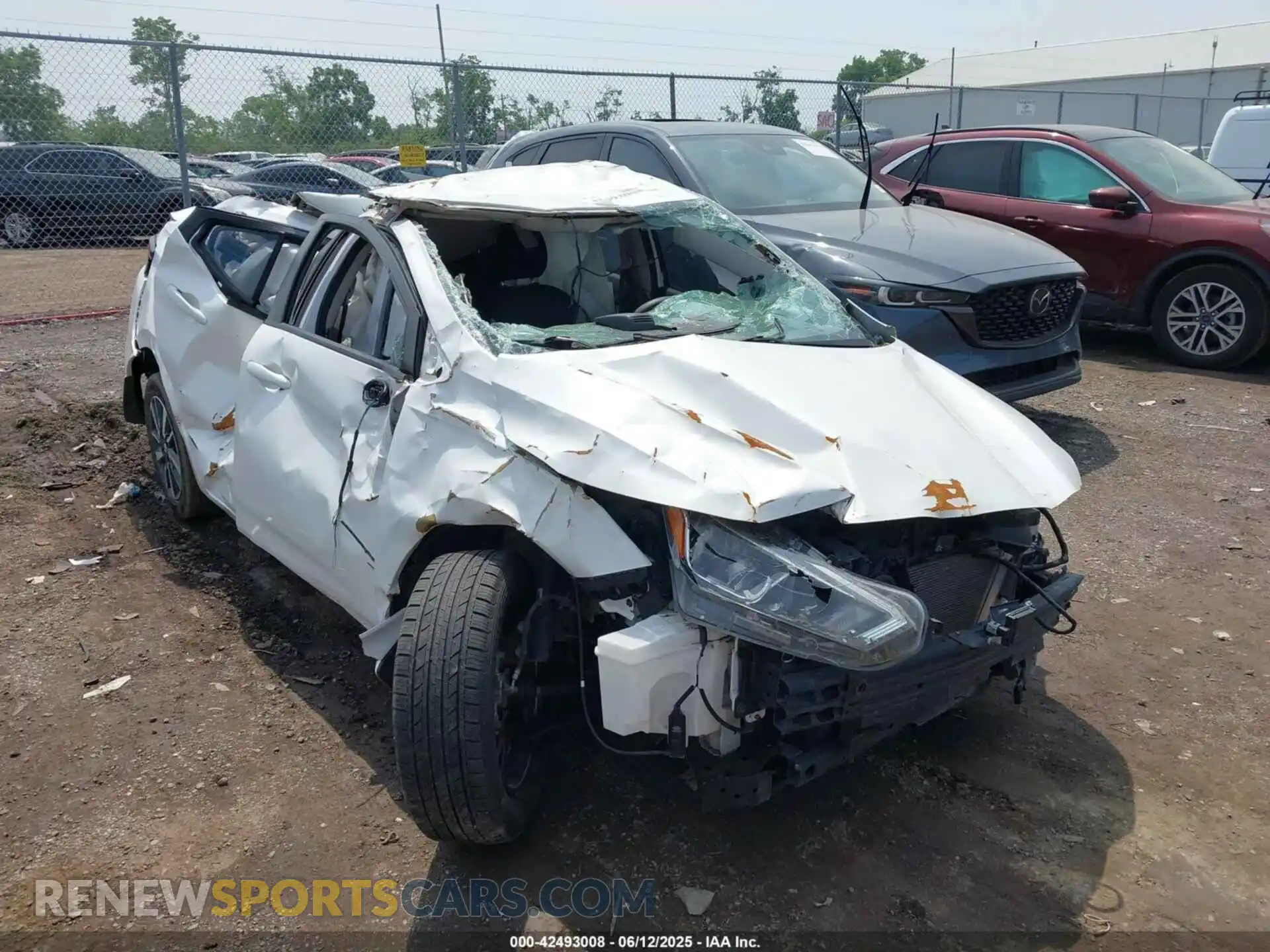1 Photograph of a damaged car 3N1CN8EV3ML859466 NISSAN VERSA 2021