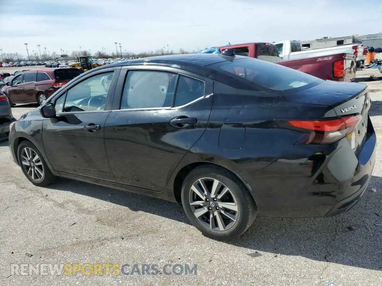 2 Photograph of a damaged car 3N1CN8EV3ML862352 NISSAN VERSA 2021