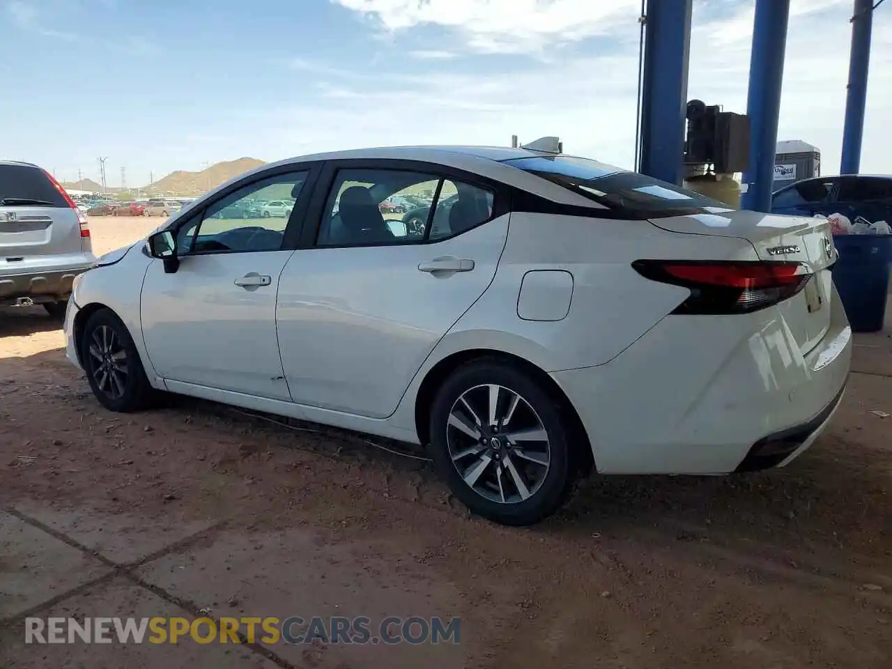 2 Photograph of a damaged car 3N1CN8EV3ML865154 NISSAN VERSA 2021