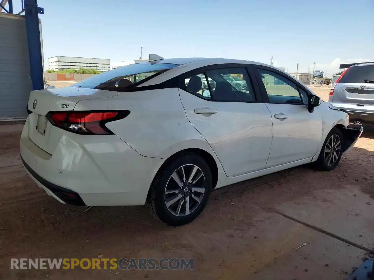 3 Photograph of a damaged car 3N1CN8EV3ML865154 NISSAN VERSA 2021