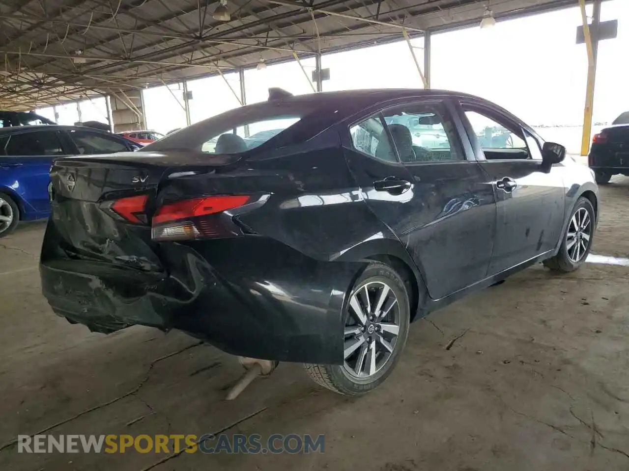 3 Photograph of a damaged car 3N1CN8EV3ML867731 NISSAN VERSA 2021
