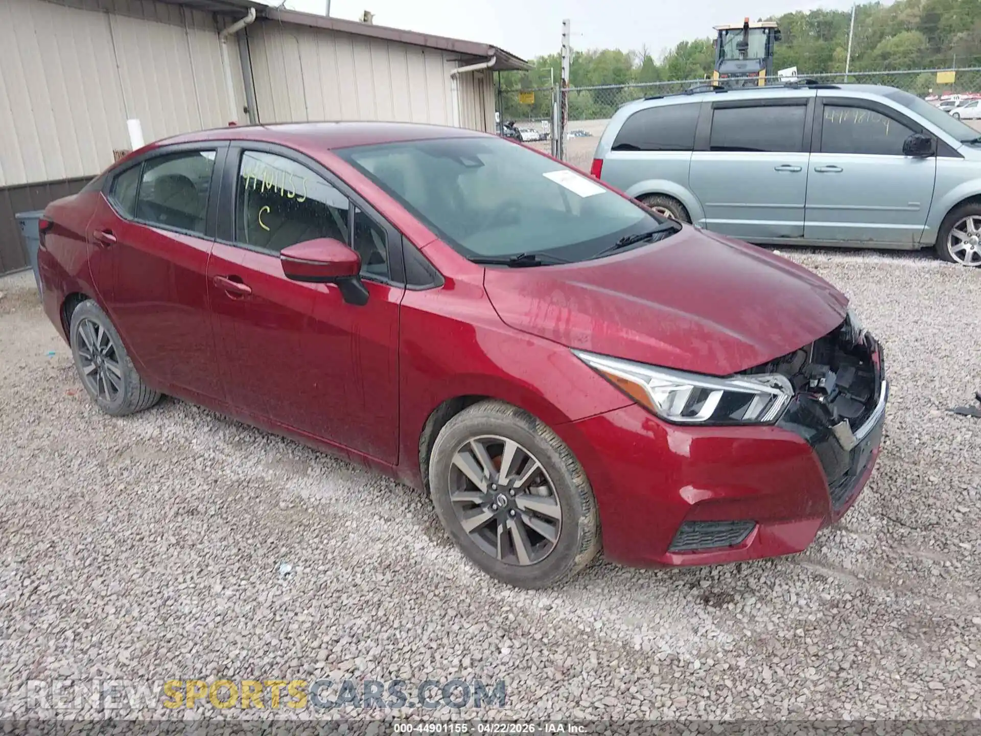 1 Photograph of a damaged car 3N1CN8EV3ML869317 NISSAN VERSA 2021