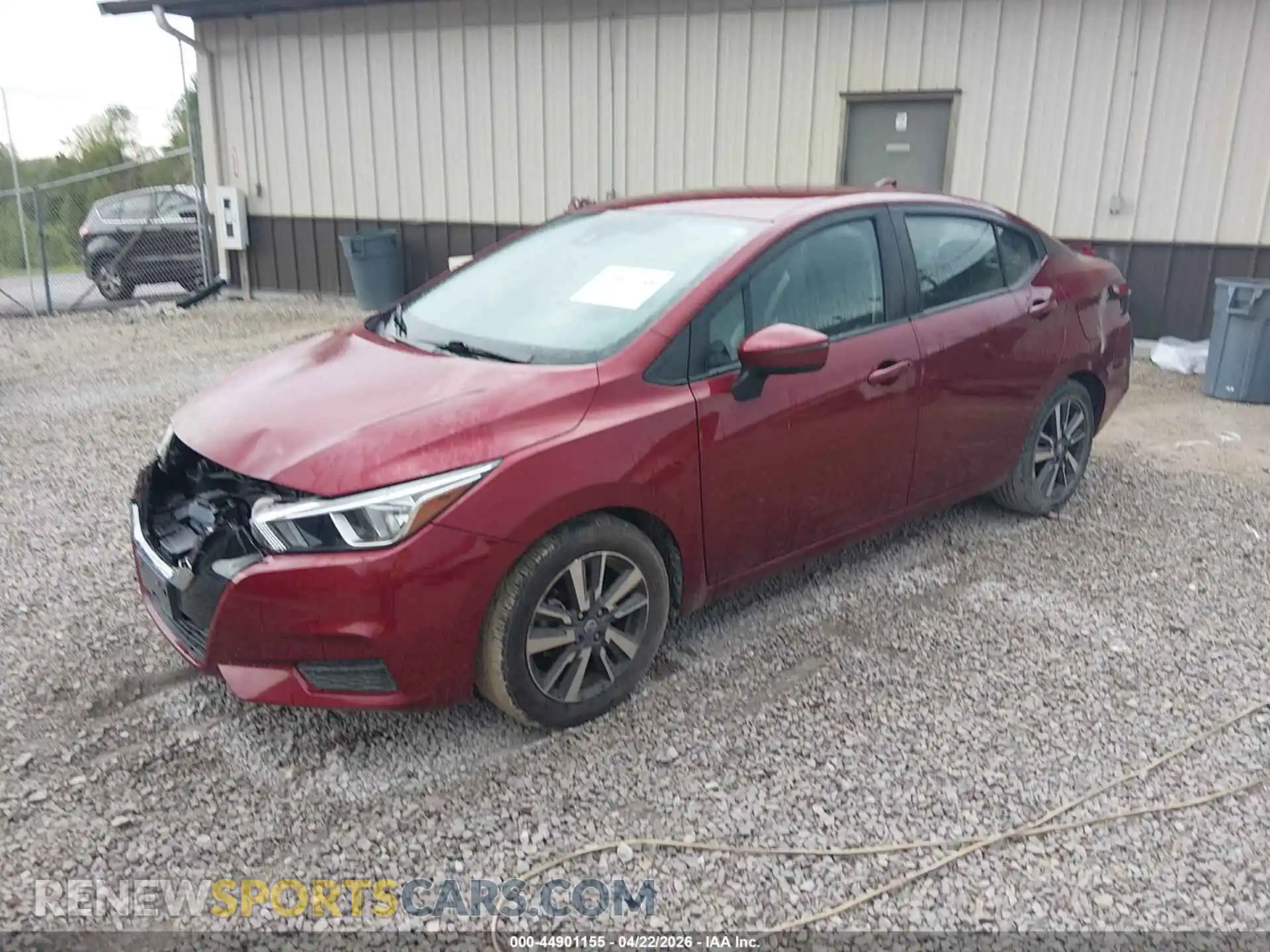 2 Photograph of a damaged car 3N1CN8EV3ML869317 NISSAN VERSA 2021