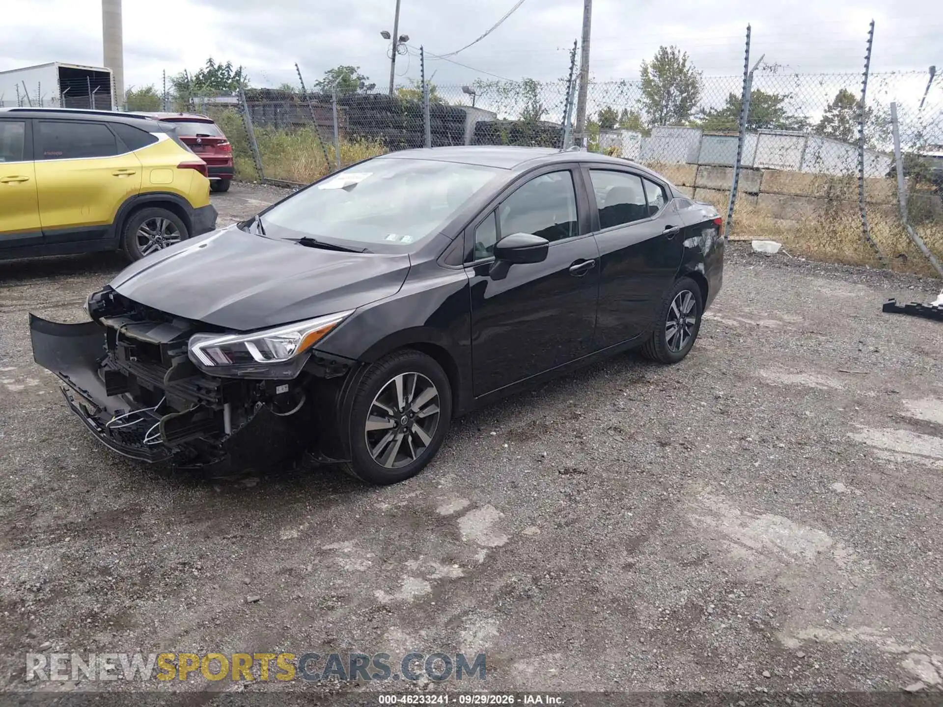 2 fotografías del automóvil dañado 3N1CN8EV3ML878499 NISSAN VERSA 2021